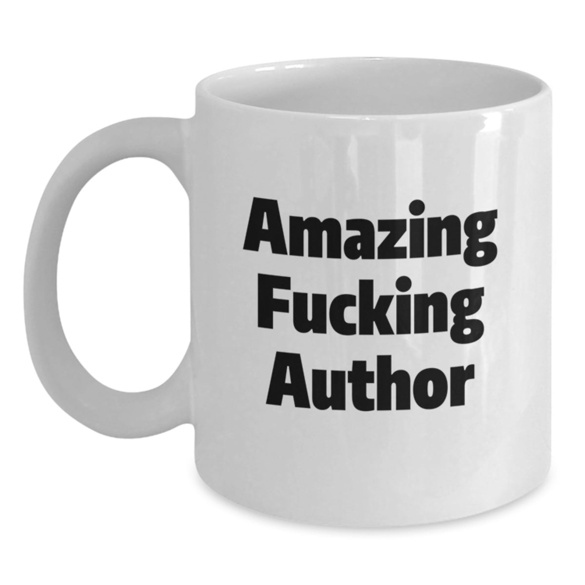 Author Gift for Him - Amazing Fucking Author Keepsake Coffee Mug - Main