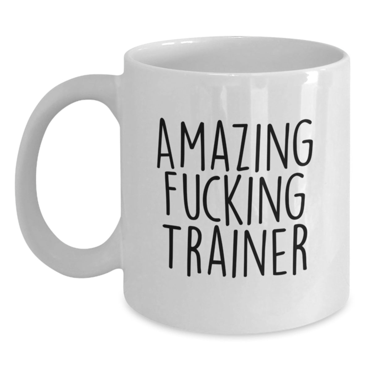 Trainer Gift for Him - Amazing Fucking Trainer Keepsake Coffee Mug - Main