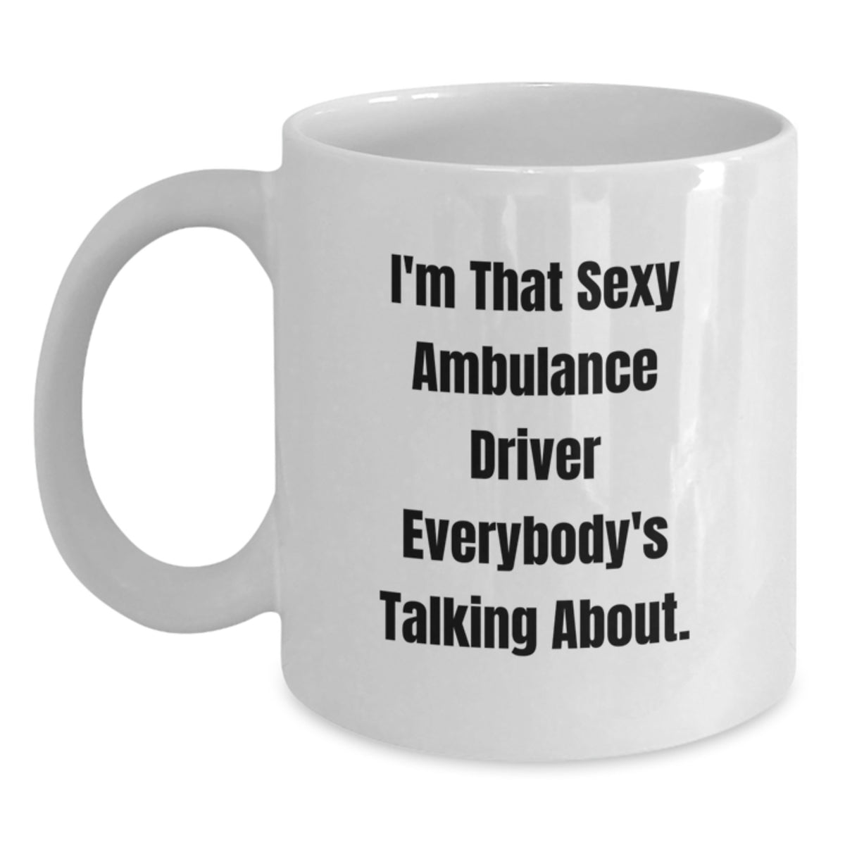 Christmas Gift for Her - Sexy Ambulance Driver Present Coffee Mug - Main
