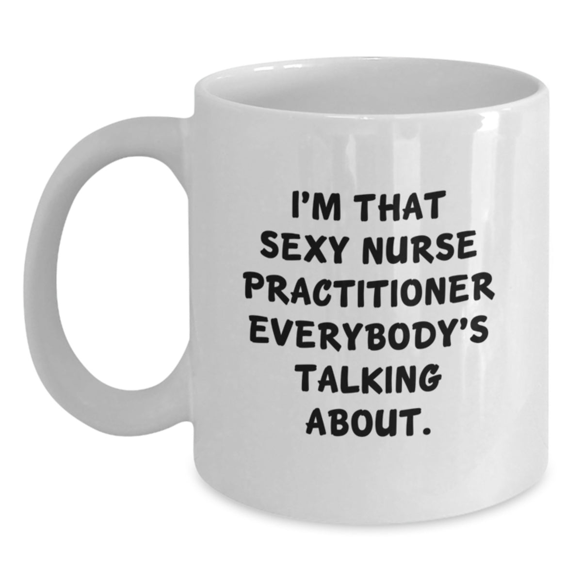 Christmas Gift for Her - Nurse Practitioner Present Playful Quote - Main