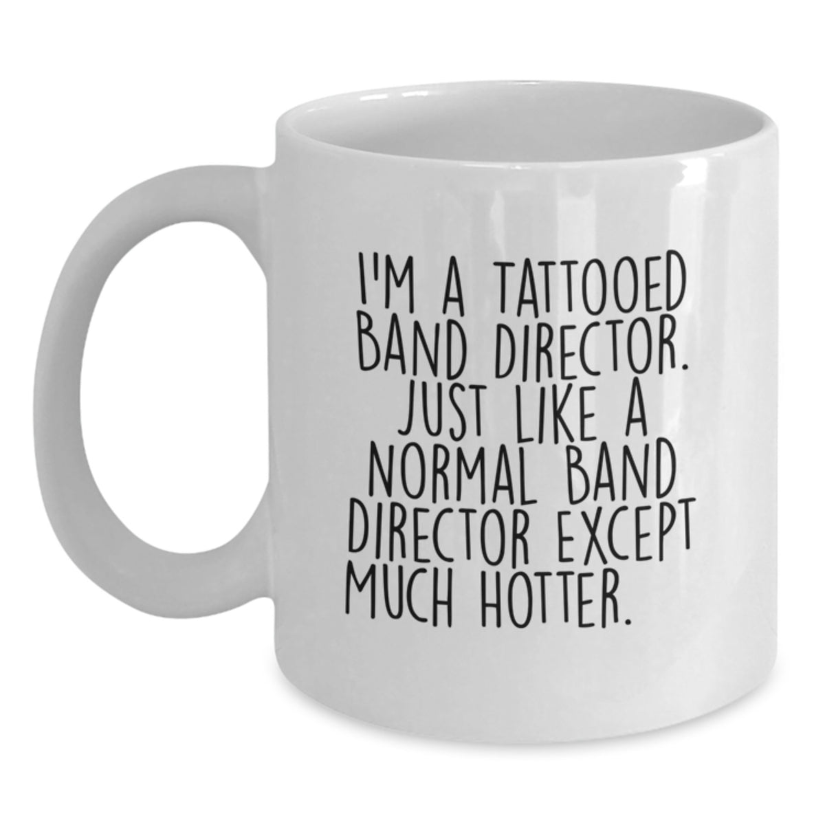 Band Director Gift for Him - Tattooed Band Director Keepsake Mug - Main