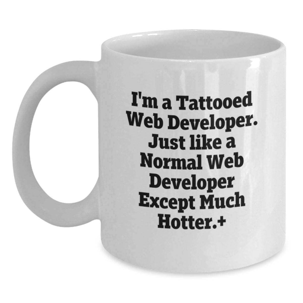 Web Developer Gift For Him - Tattooed Web Developer Keepsake Mug - Main
