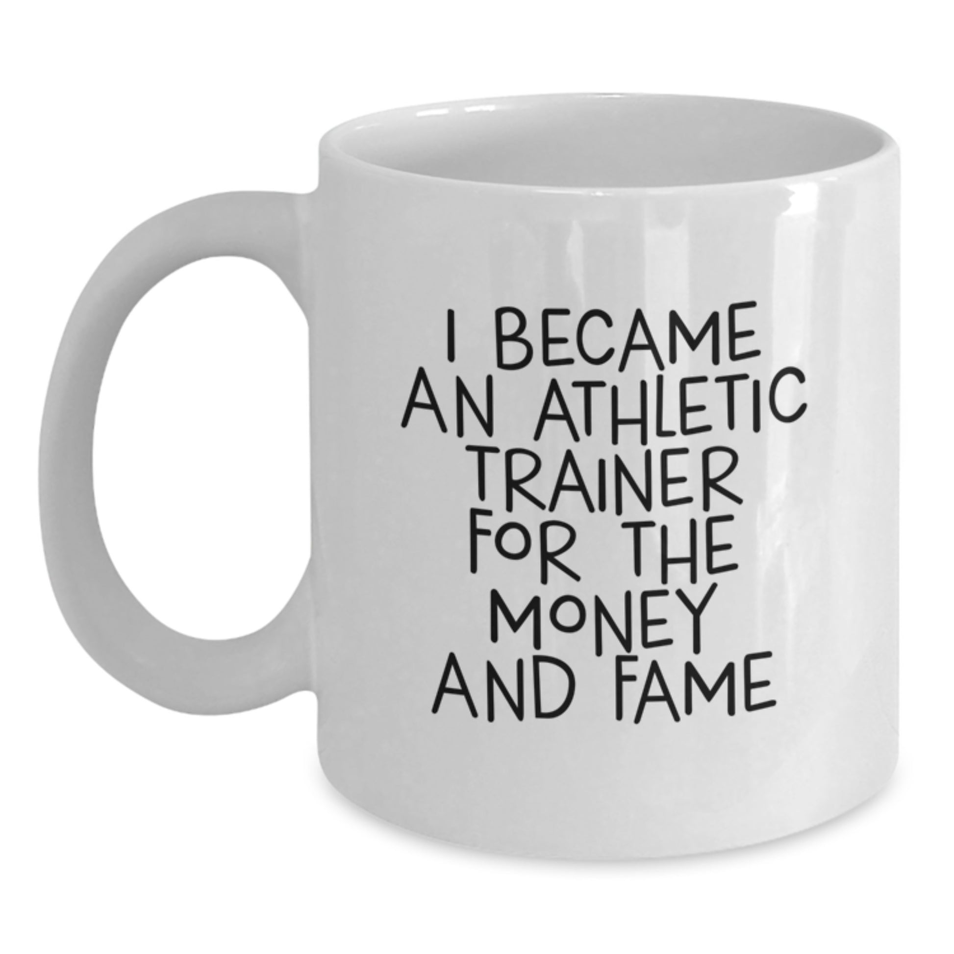 Funny Athletic Trainer White Coffee Mugs Gifts for Men Women Friends Christmas Unique Mugs from Friends to Family - Main