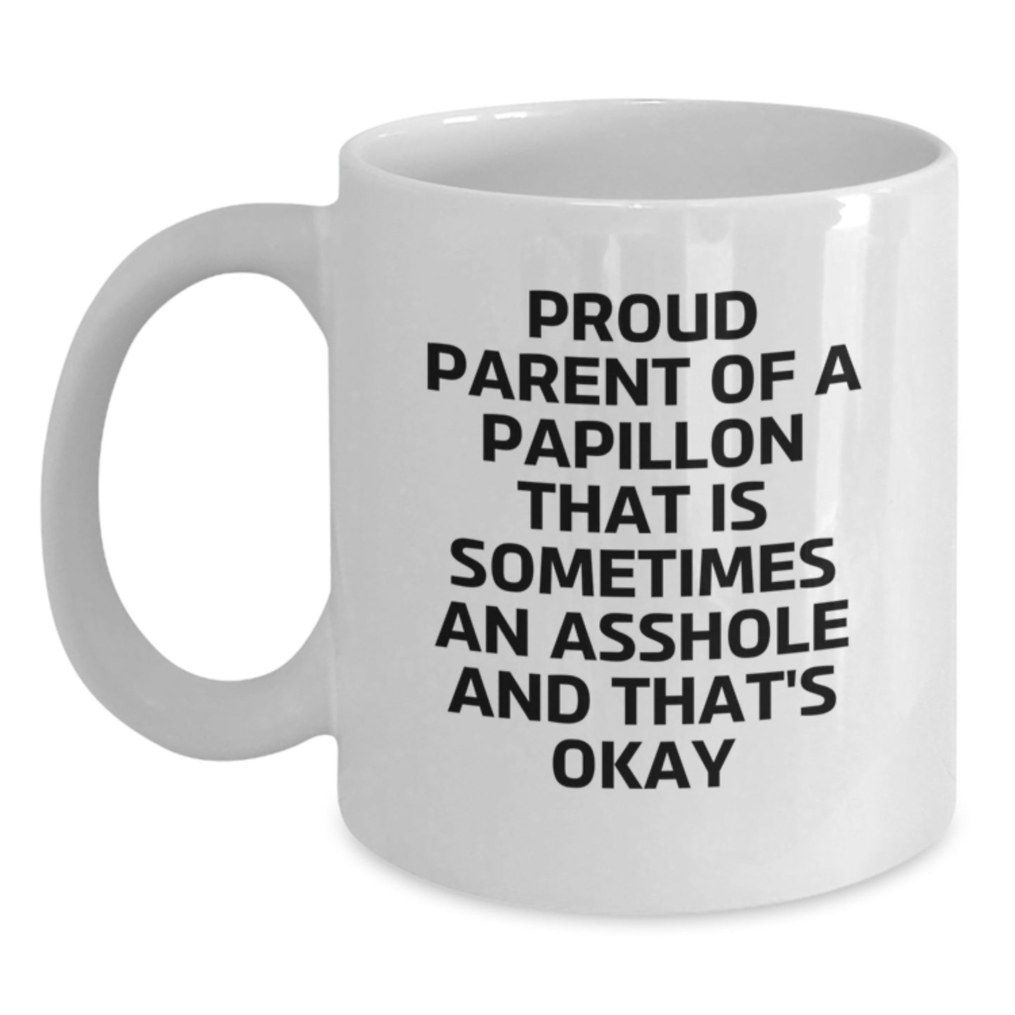 Papillon Dog Lover Gifts from Men to Father's Day Unique Gifts - Proud Parent Mug - Main
