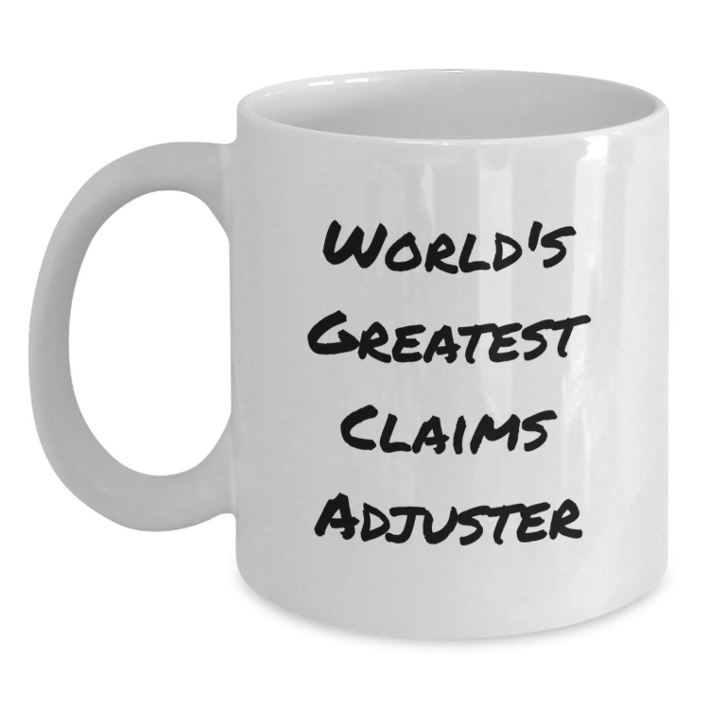 Funny Claims Adjuster Gifts from Friends - Birthday Unique Gifts for Claims Adjuster - World's Greatest Claims Adjuster Mugs - Main