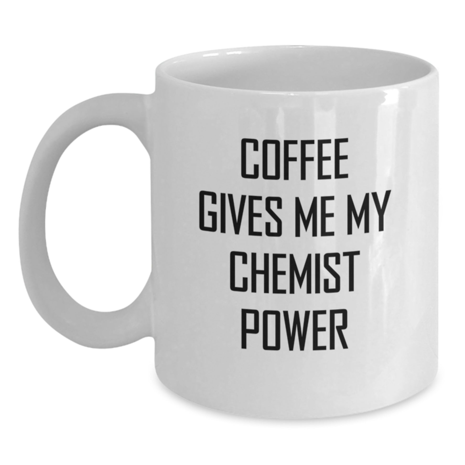 Funny White Coffee Mug Gifts for Chemist, Graduation Unique Gifts from Family to Friends - Main