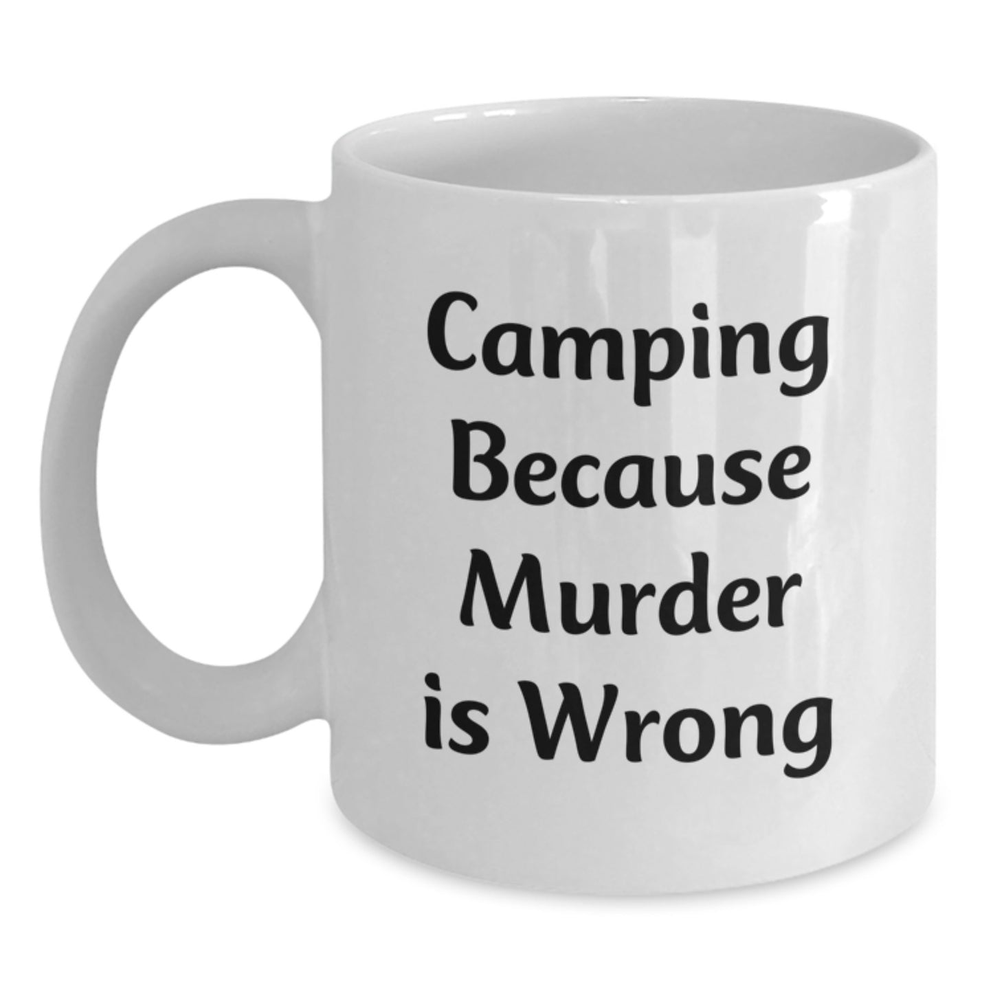 Camping Humor Gifts for Camping Lovers Funny Mugs White Coffee Mug for Men Women Friends Family Christmas Unique Gifts - Main