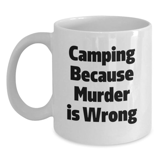Funny Camping Mugs Gifts from Men to Friends for Christmas Unique Presents - Main