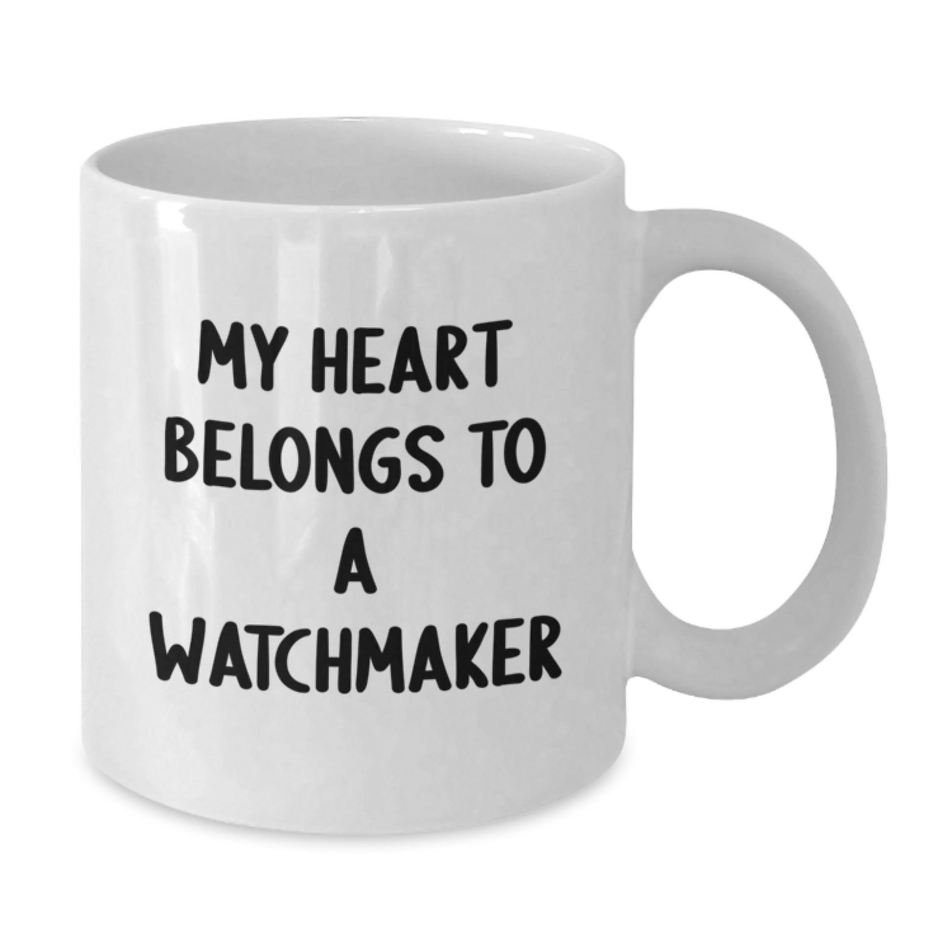 Funny Watchmaker Gifts from Friends for Watchmaker Men White Coffee Mug - Graduation Unique Gifts - Additional