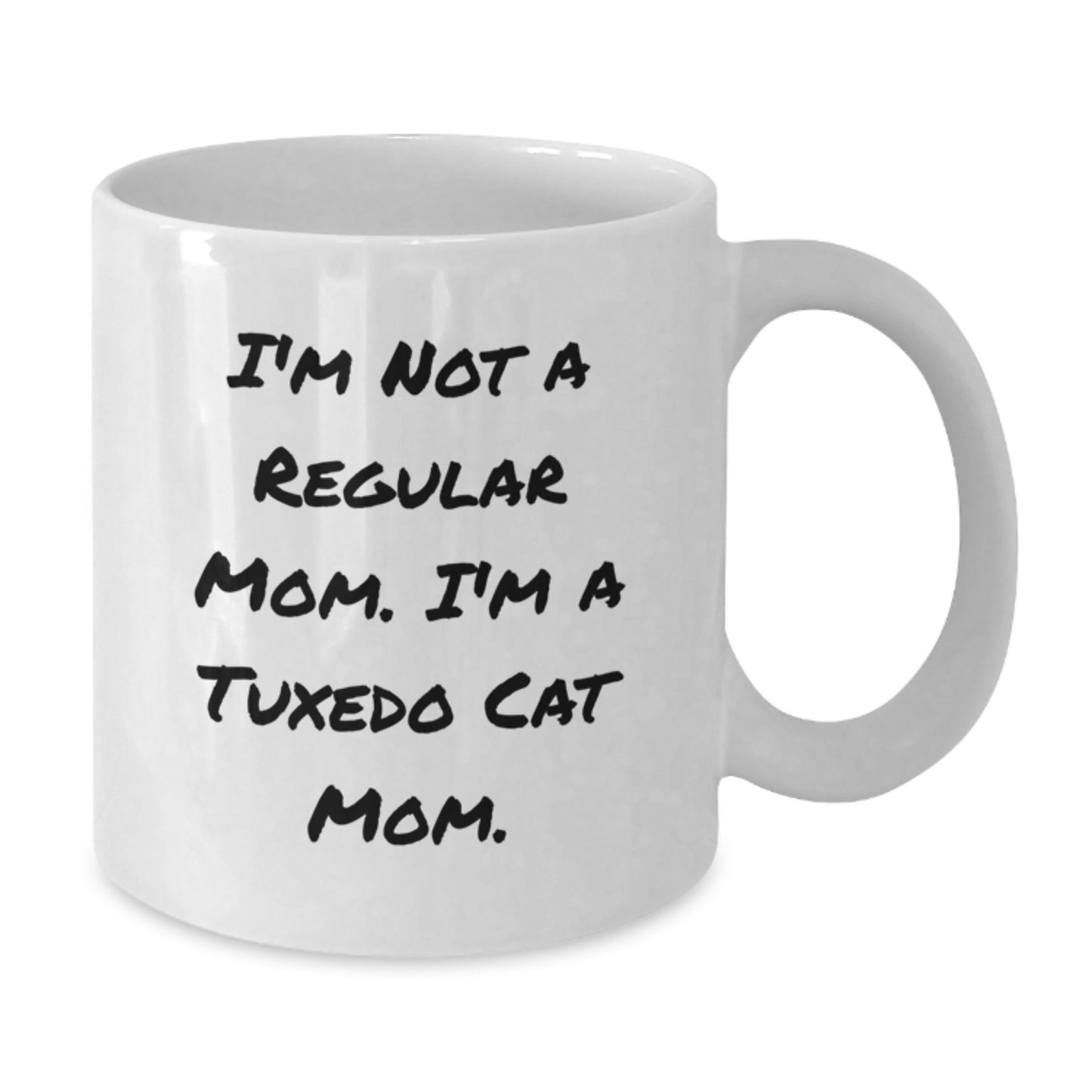 Funny Tuxedo Cat Mom Gifts from Mom, Tuxedo Cat Lover White Coffee Mug for Birthday Unique Gifts for Women, Friends, Family - Additional