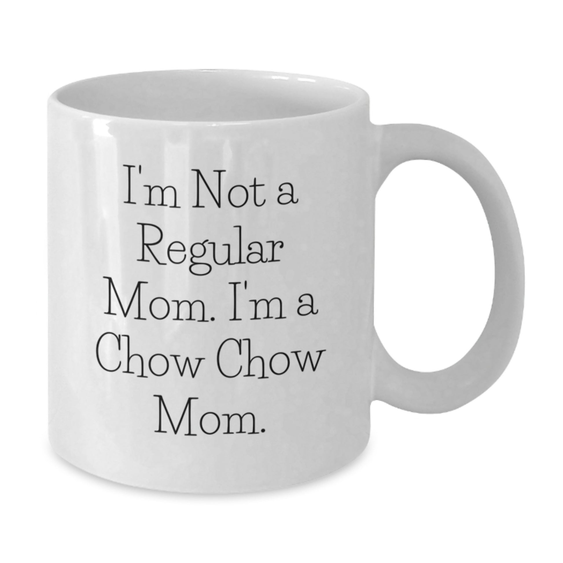 Chow Chow Dog Lover Graduation Unique Gifts from Mom to Chow Chow Dog Dad - Funny White Coffee Mug for Chow Chow Dog Family - Additional