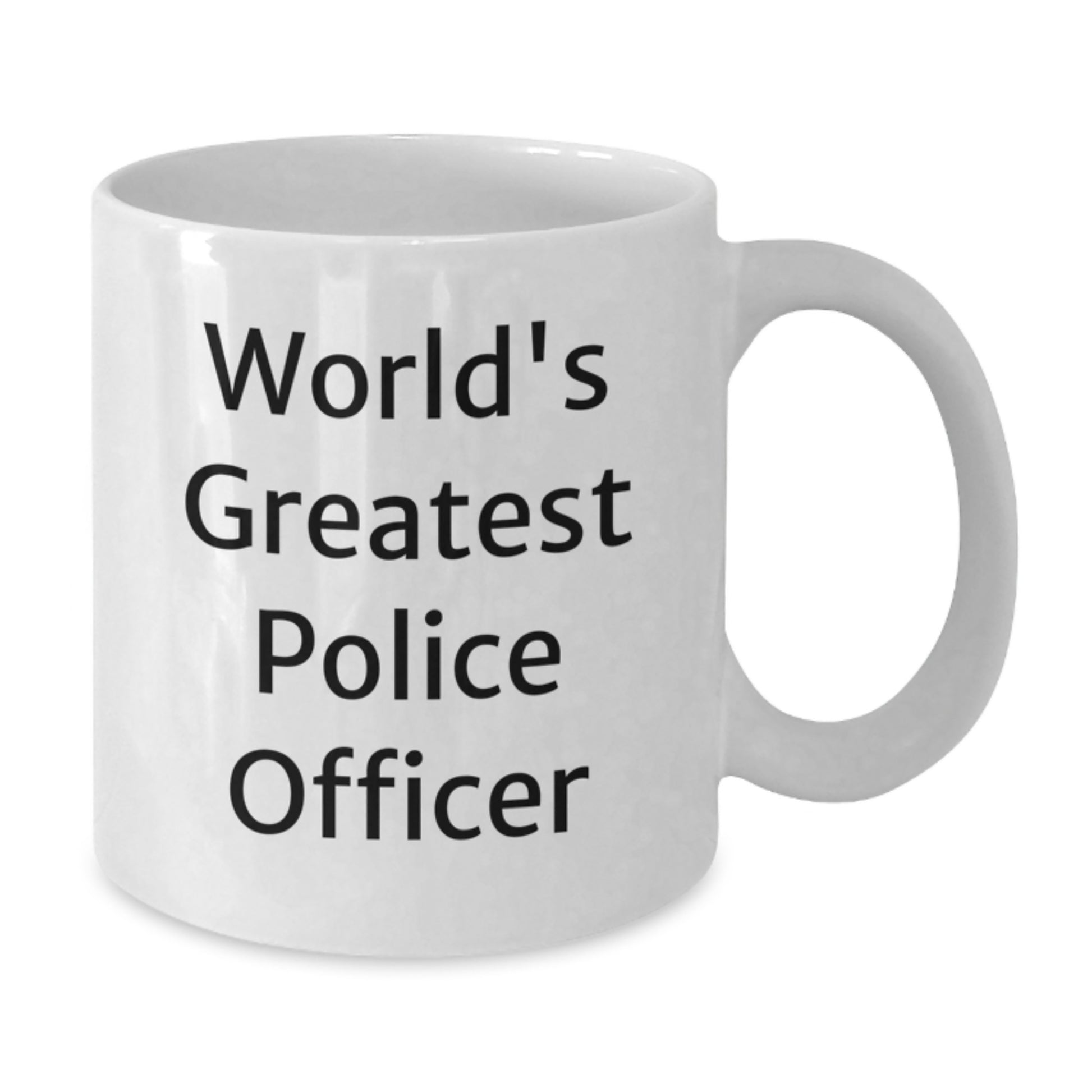 Funny World's Greatest Police Officer Quote Gifts for Police Officer Men Women Friends from Family - Additional