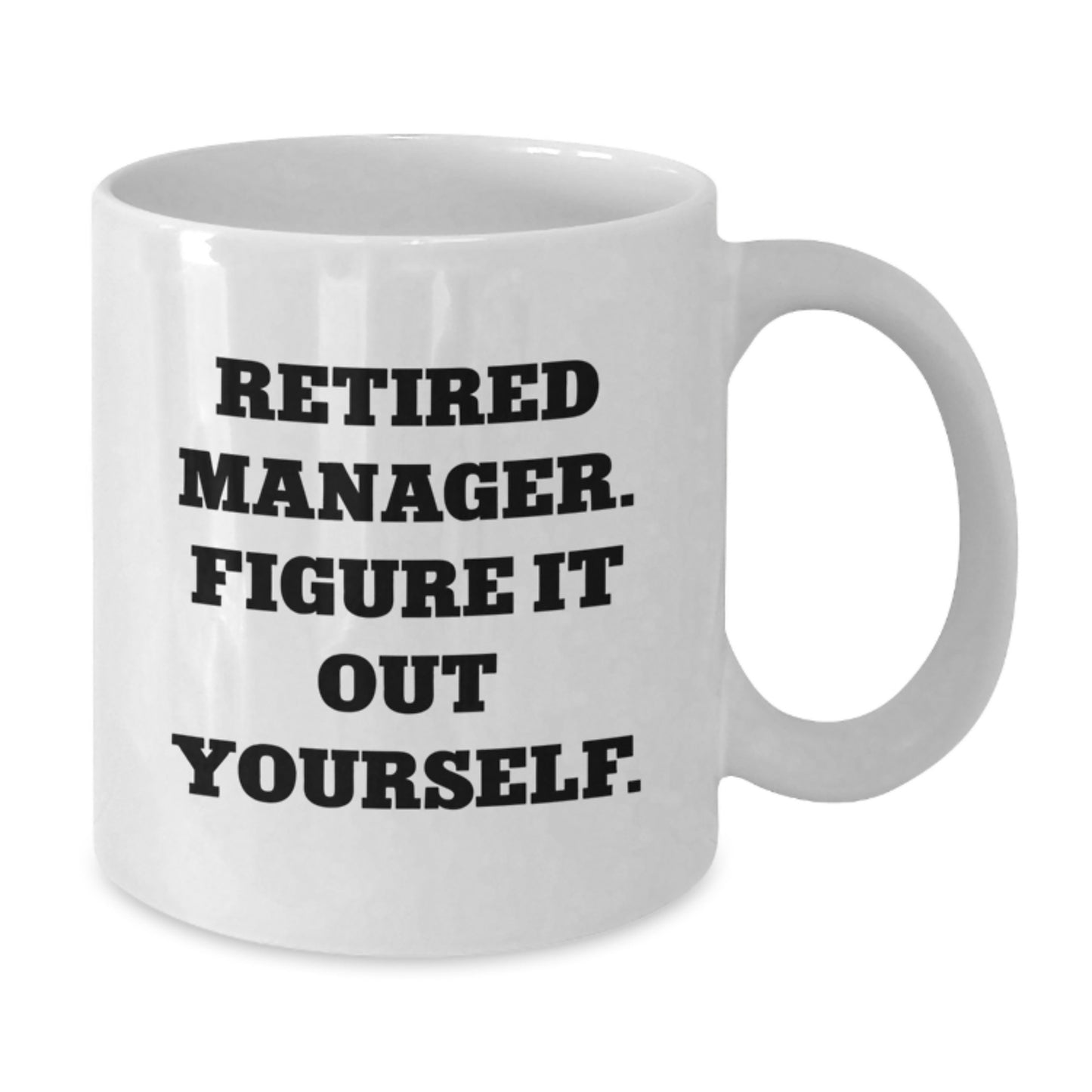 Funny Manager Gifts, White Coffee Mug, Perfect for Coworkers, Graduation Unique Gifts, Gifts from Men to Manager, Manager Coffee Mug - Additional