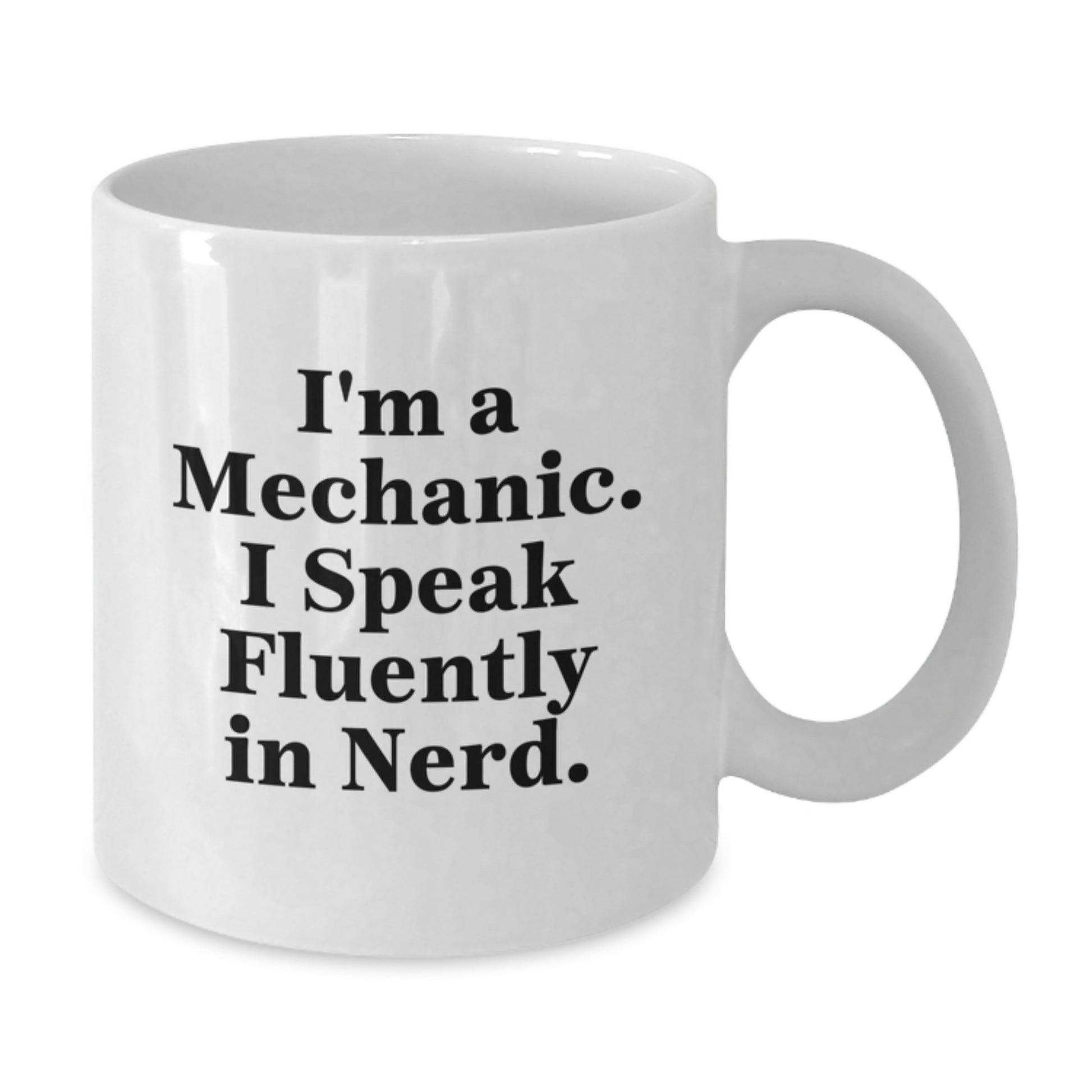 Mechanic Humor Gifts, Funny Quote White Coffee Mug, Gifts from Friends for Men, Unique Graduation Gifts - Additional