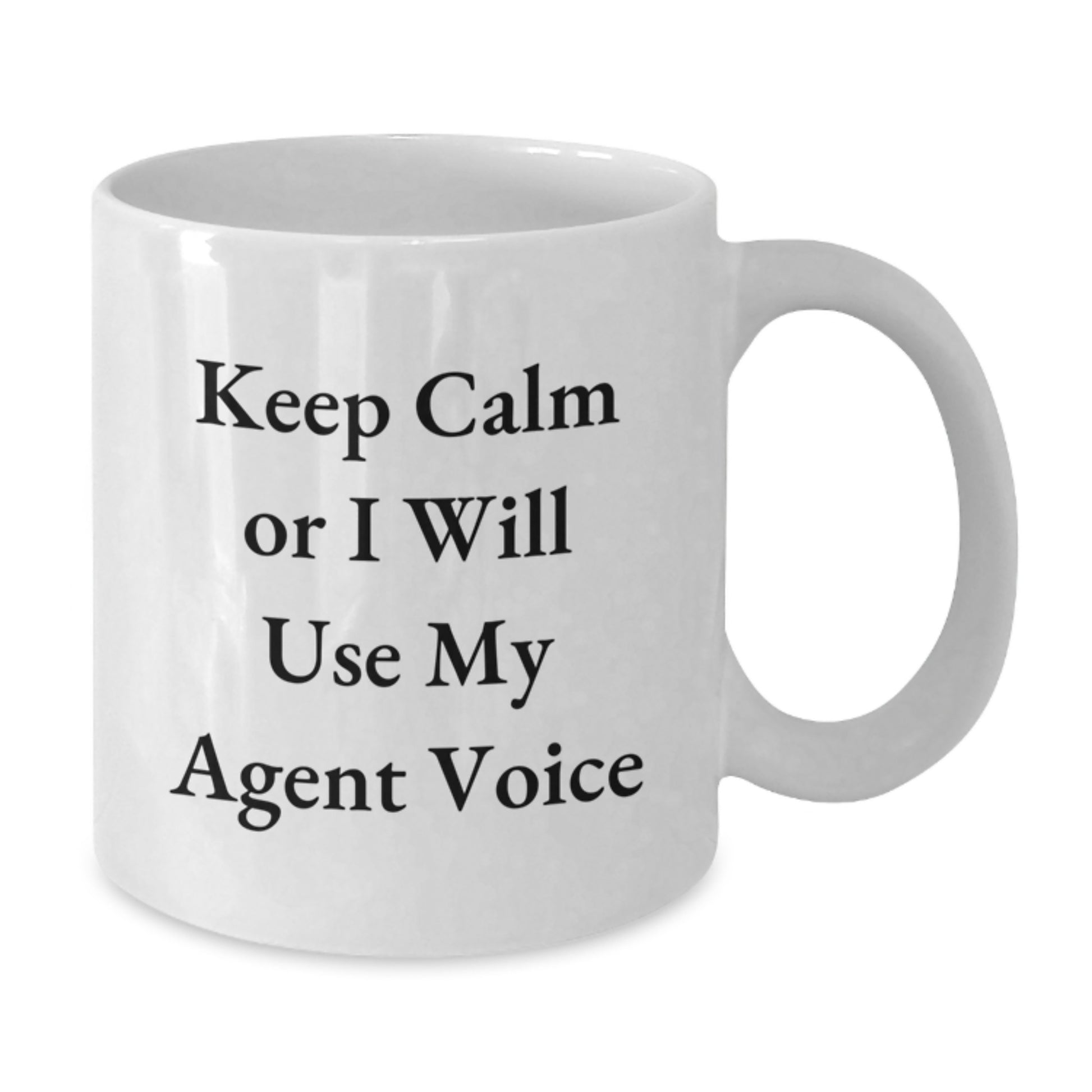Funny Agent White Coffee Mugs Gifts for Agent Lovers from Friends on Birthday Unique - Additional