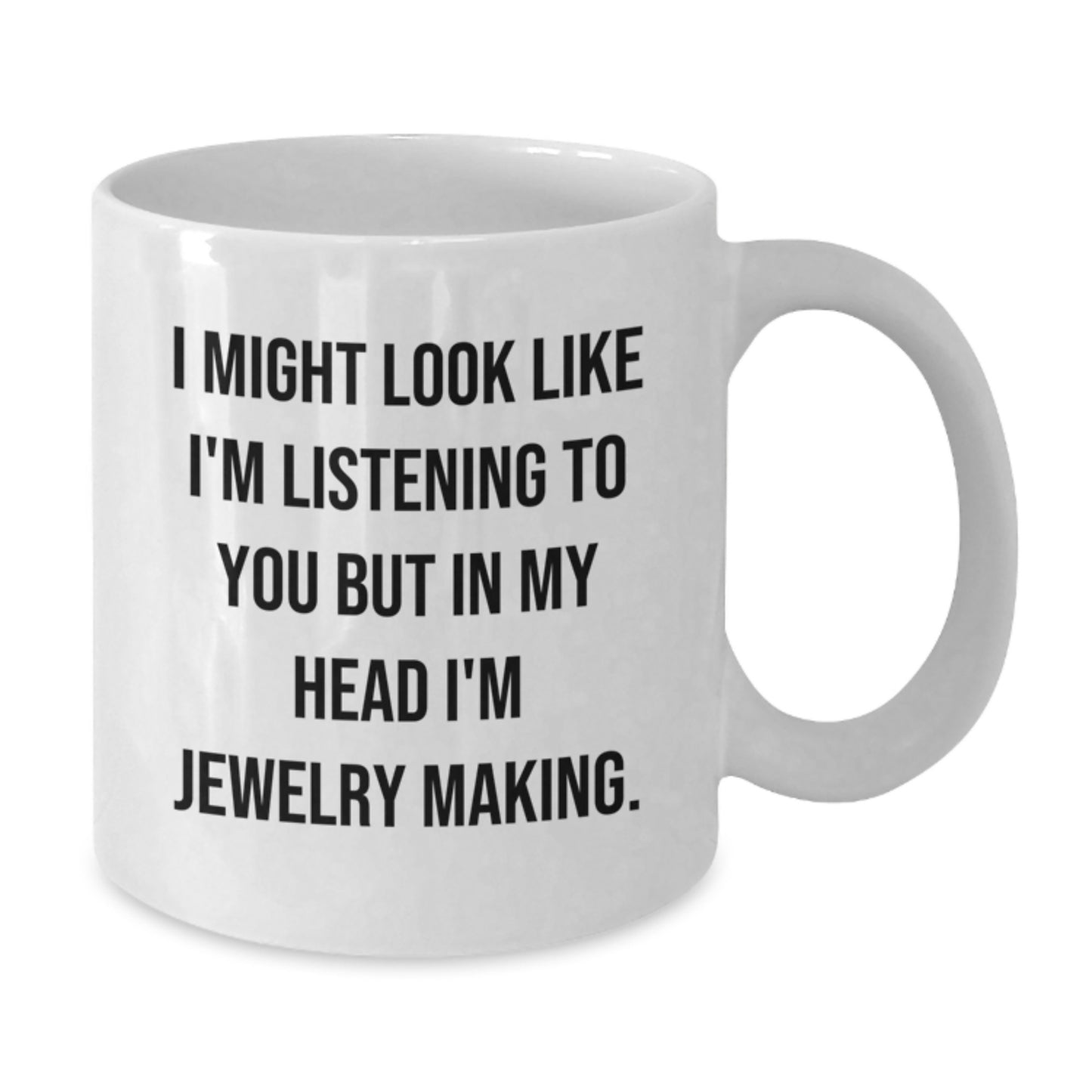 Funny Jewelry Making Mugs Gifts from Men Women Friends for Christmas Unique Presents - Additional