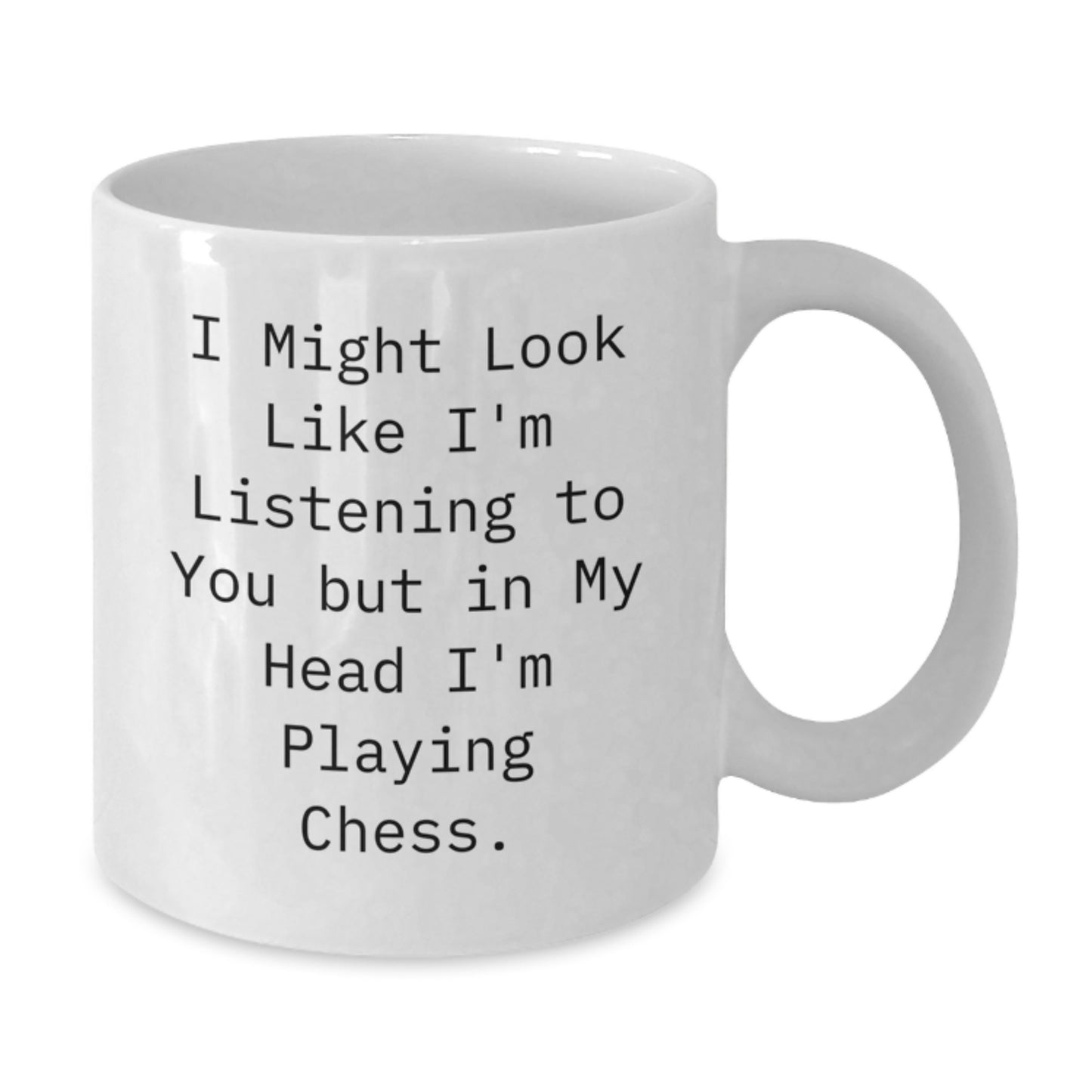 Funny Chess Inspirations White Coffee Mug Gifts from Friends for Christmas - Additional