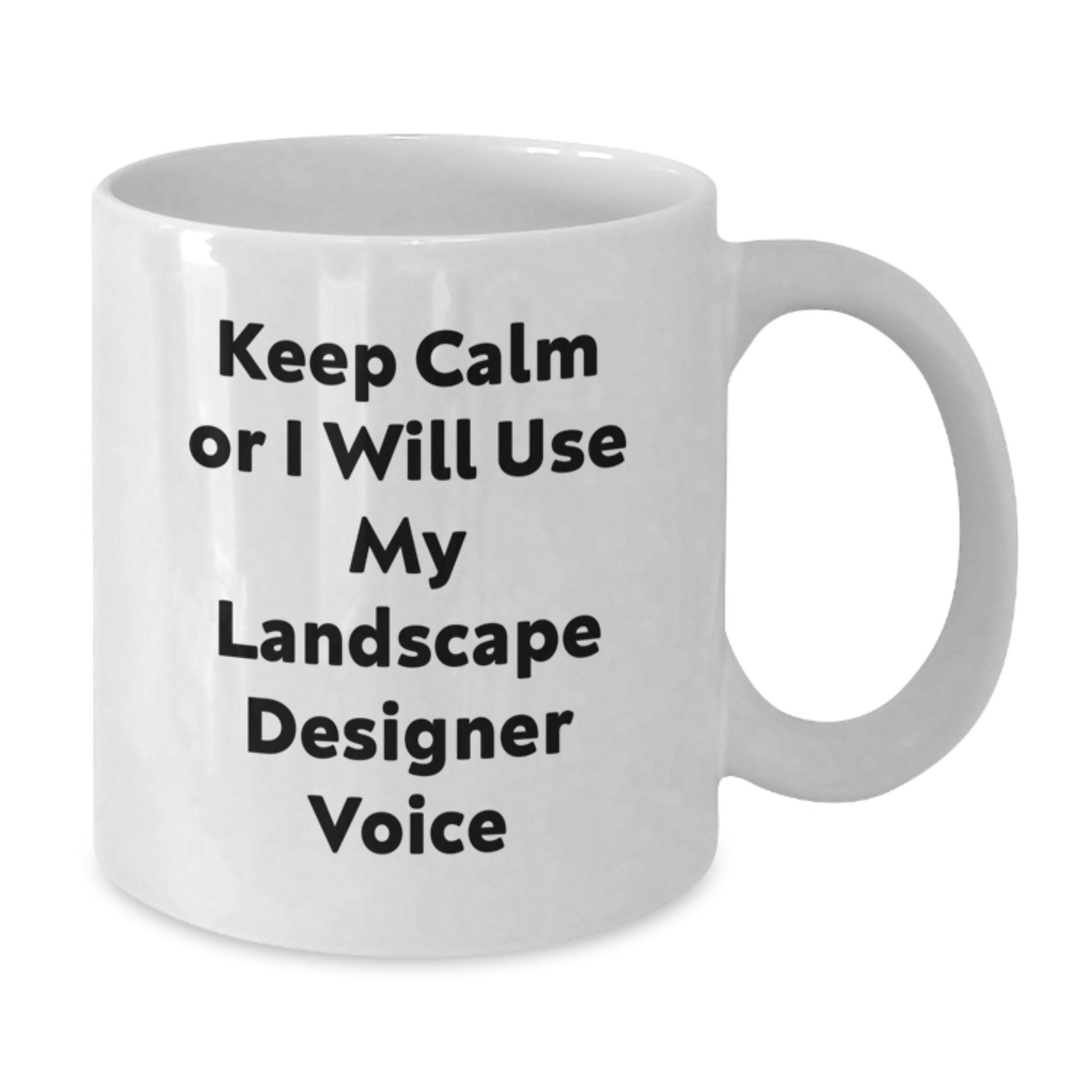 Funny Landscape Designer White Coffee Mug Gifts from Friends and Family for Christmas Unique Presents - Additional