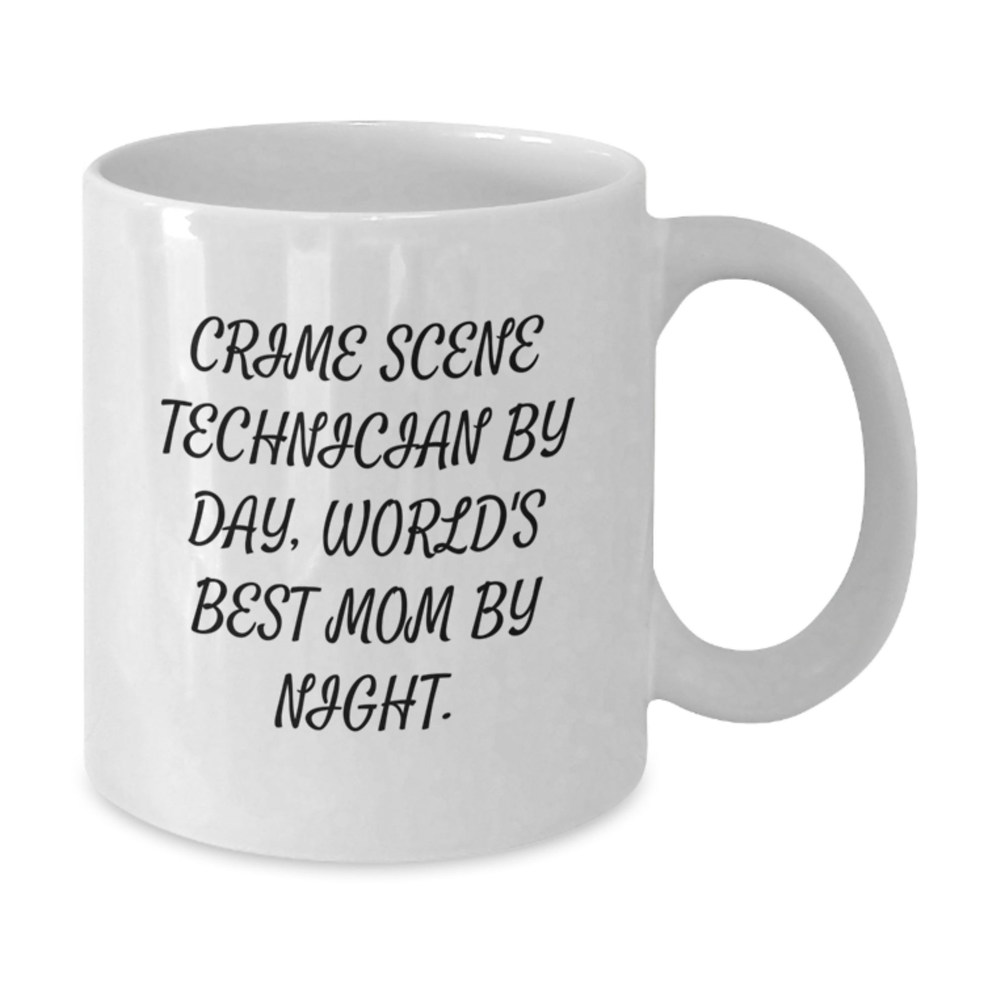 Crime Scene Technician Keepsake Ceramic Mug for Him Birthday Gift - Additional
