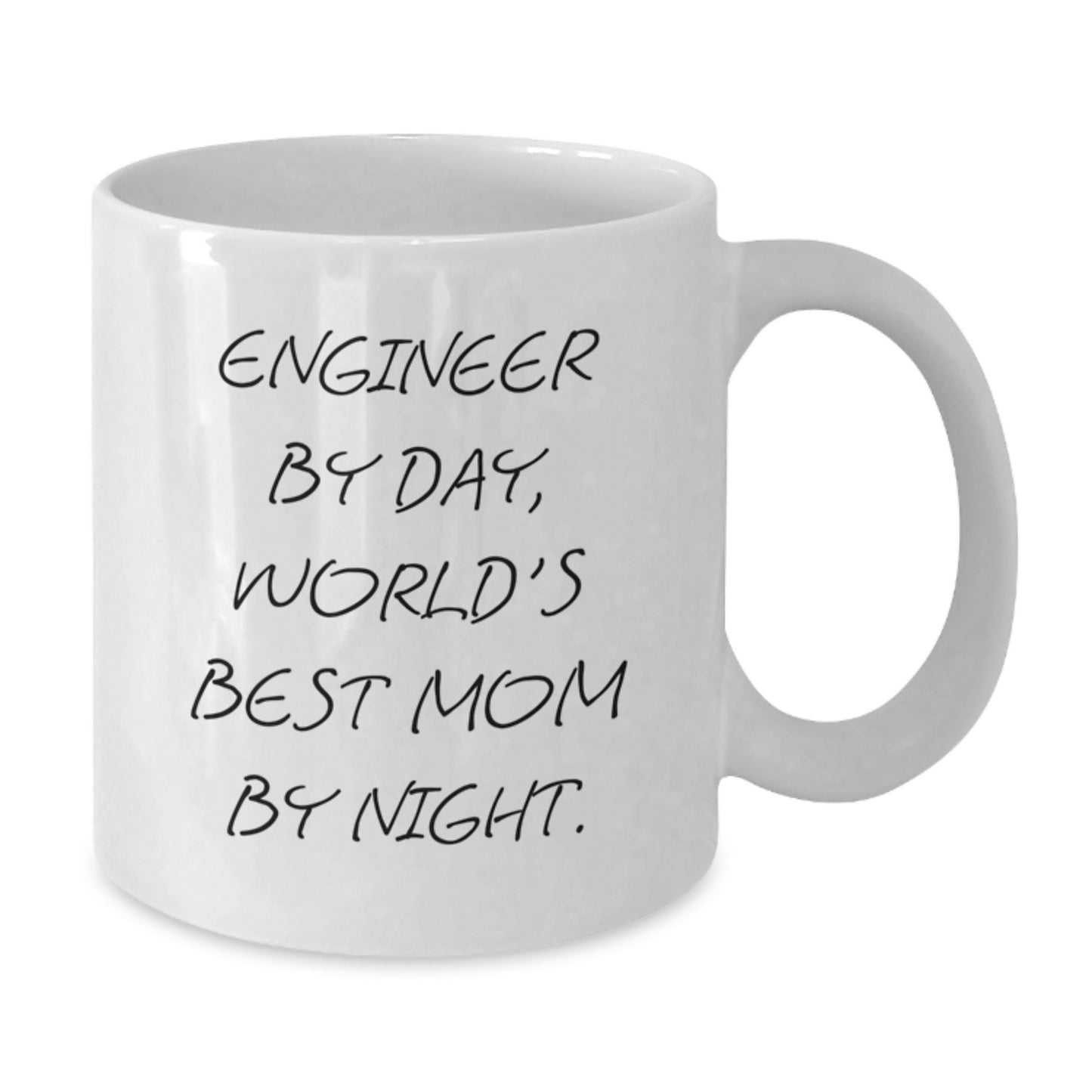 Funny Engineer Quote White Coffee Mug, Gifts from Mom for Engineer, Christmas Unique Gifts for Men Engineers - Additional