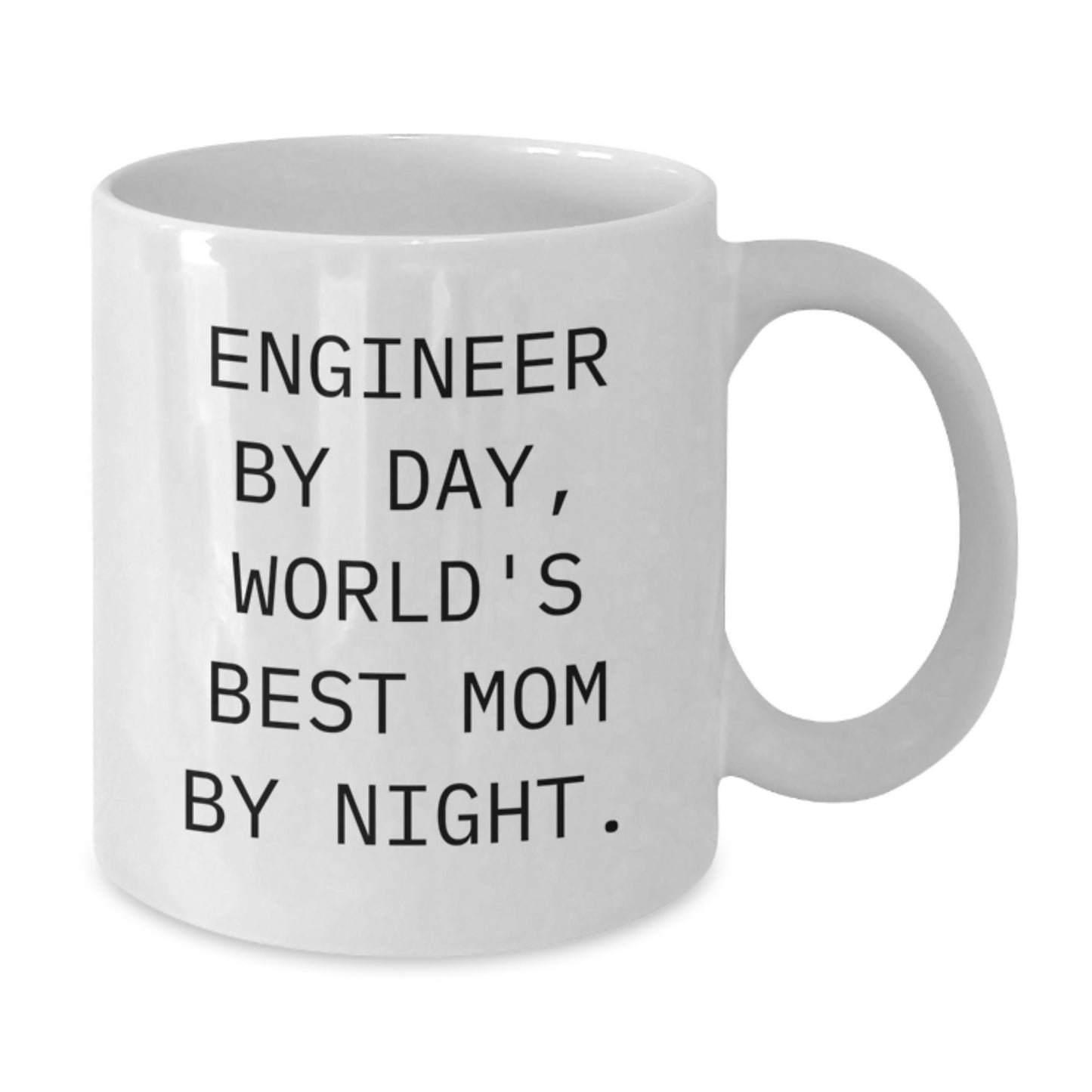  Engineer Funny Gifts from Mom for Engineer Friends at Christmas Time, World's Best Mom Engineer Mug, Unique Engineer Coffee Mug for Men, Women, Family - Additional