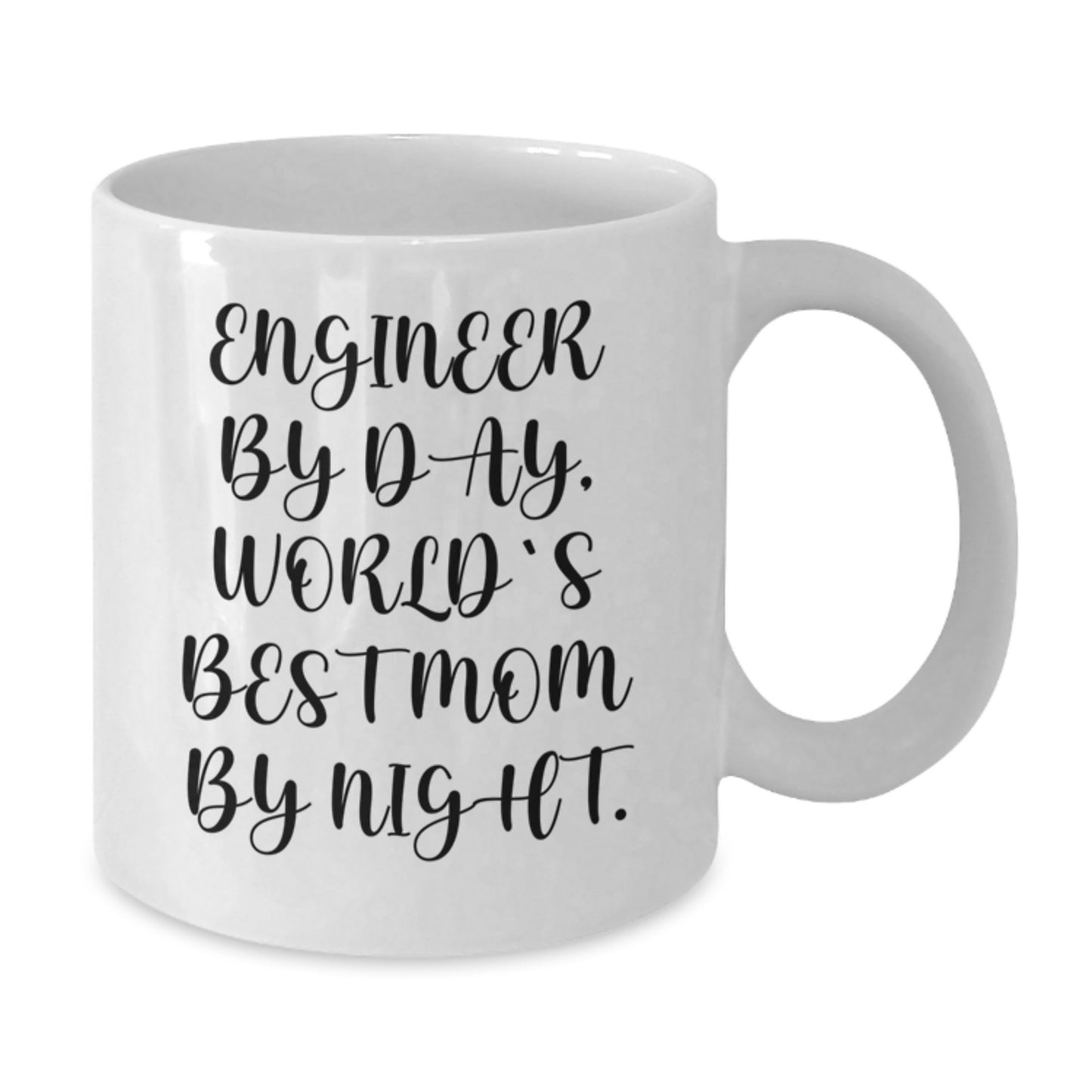 Funny Engineer Mugs, Engineer Gifts from Mom, Inspirational White Coffee Mug for Engineers, Christmas Unique Gifts for Men, Best Mom Ever - Additional
