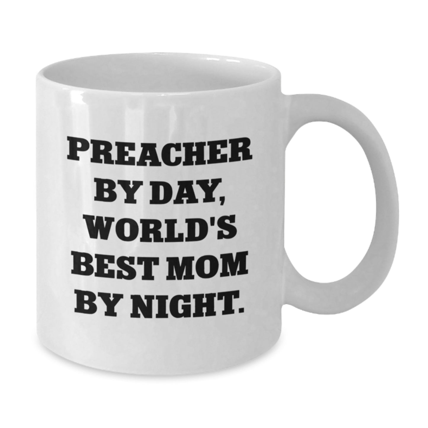 Christmas Gift for Her Preacher By Day, World's Best Mom By Night - Additional