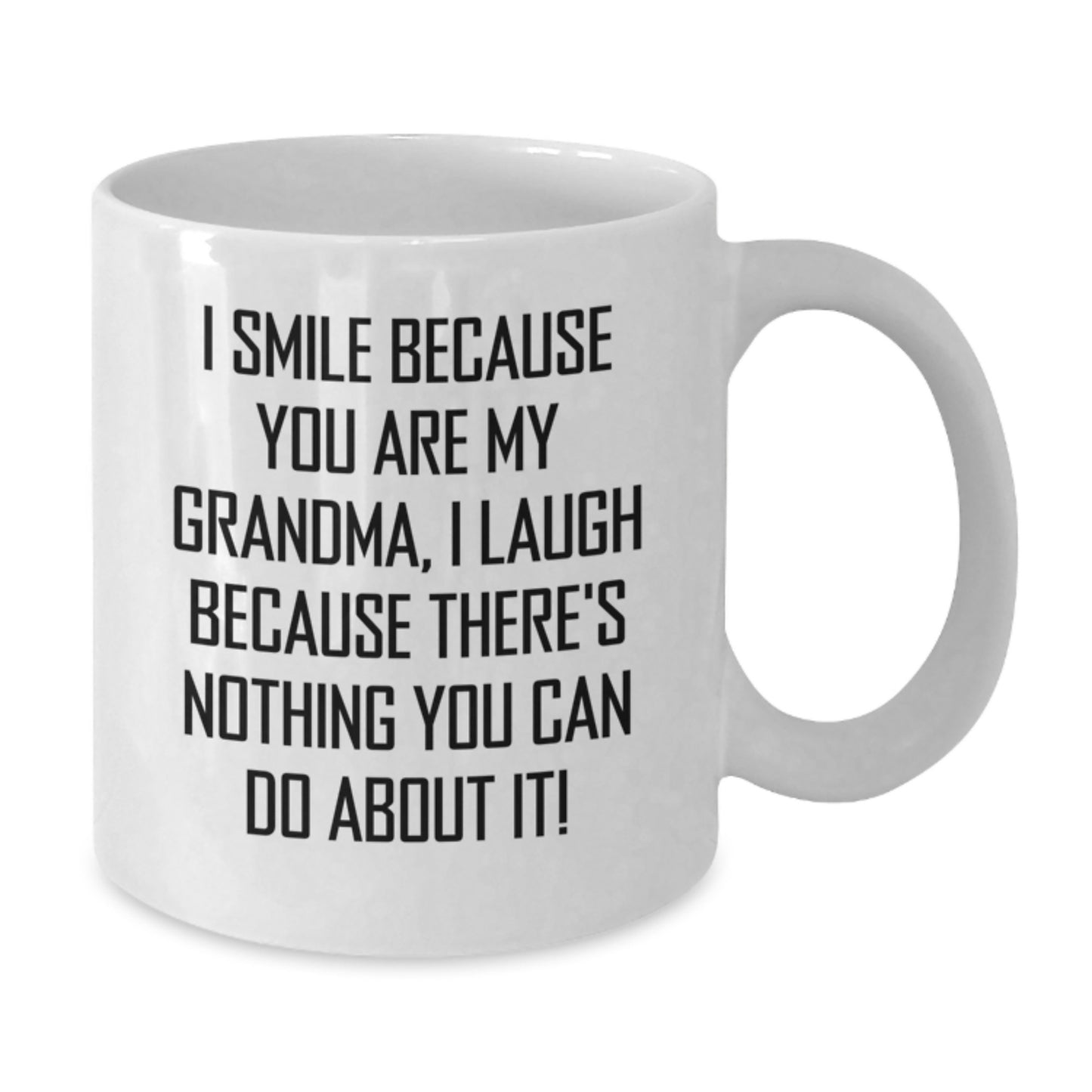 Funny Grandma Gifts from Men - Grandma White Coffee Mug for Christmas Unique Presents - Additional