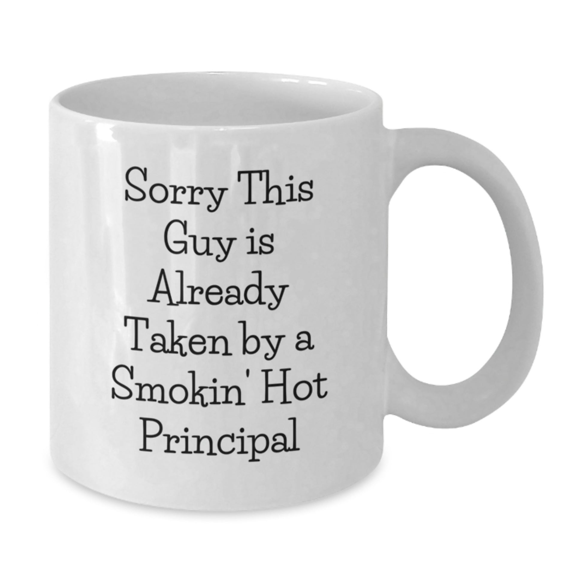 Funny Principal White Coffee Mug Gifts from Men to Principal for Christmas Unique Presents - Additional