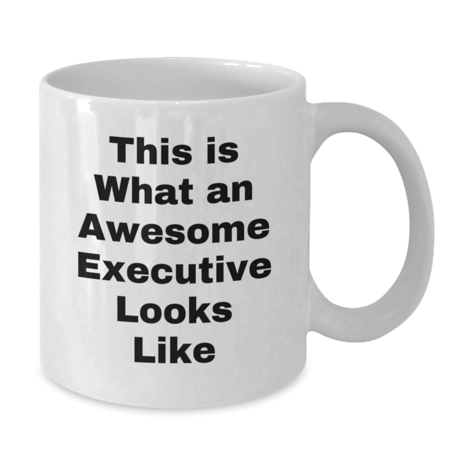 Funny Executive White Coffee Mug Gifts for Him from Friends on Birthday Unique - Additional