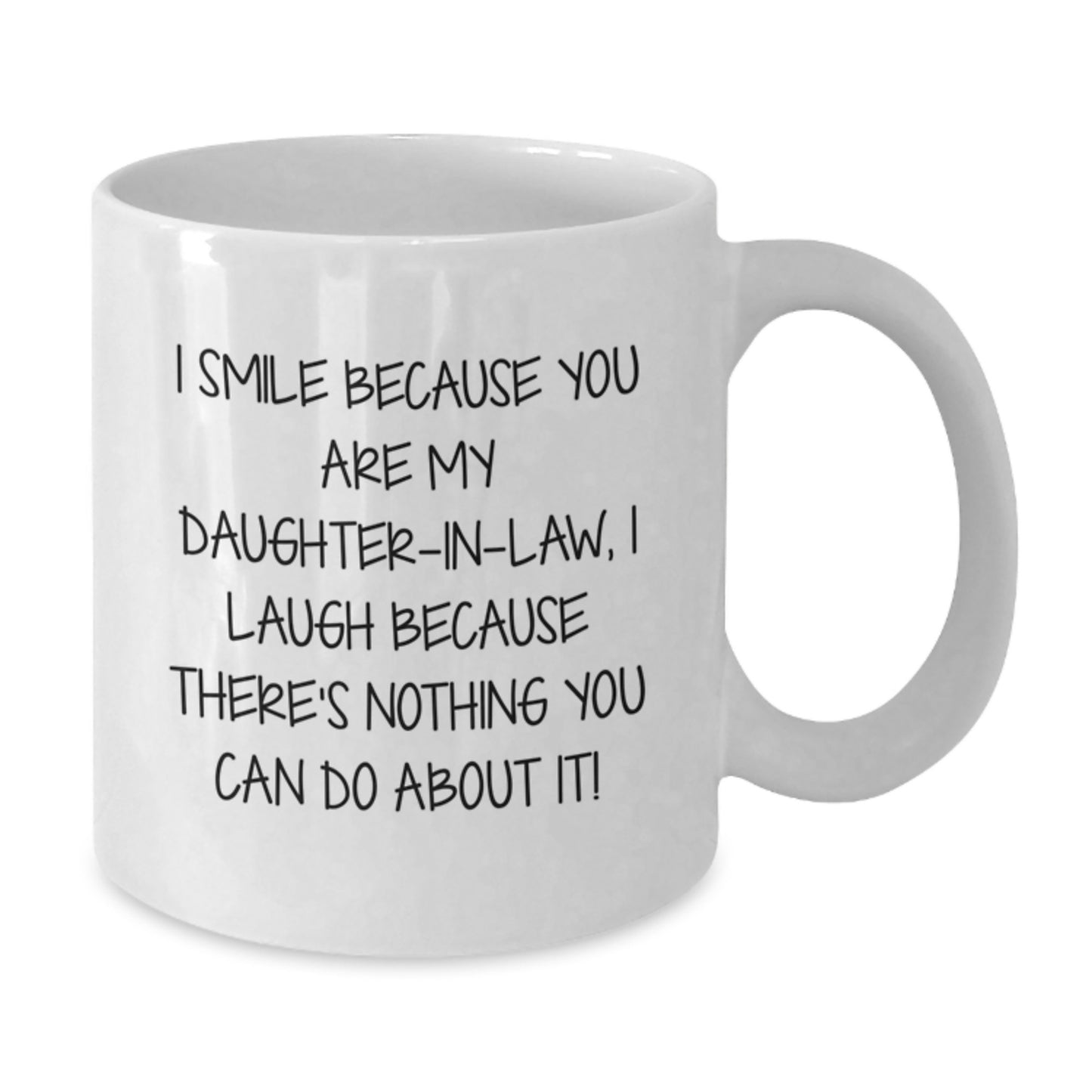 Funny Daughter-in-law Gifts from Men and Women for Daughter-in-law, White Coffee Mug with Daughter-in-law Quote, Unique Mother's Day Unique Gifts for Daughter-in-law, Wife, and Family - Additional