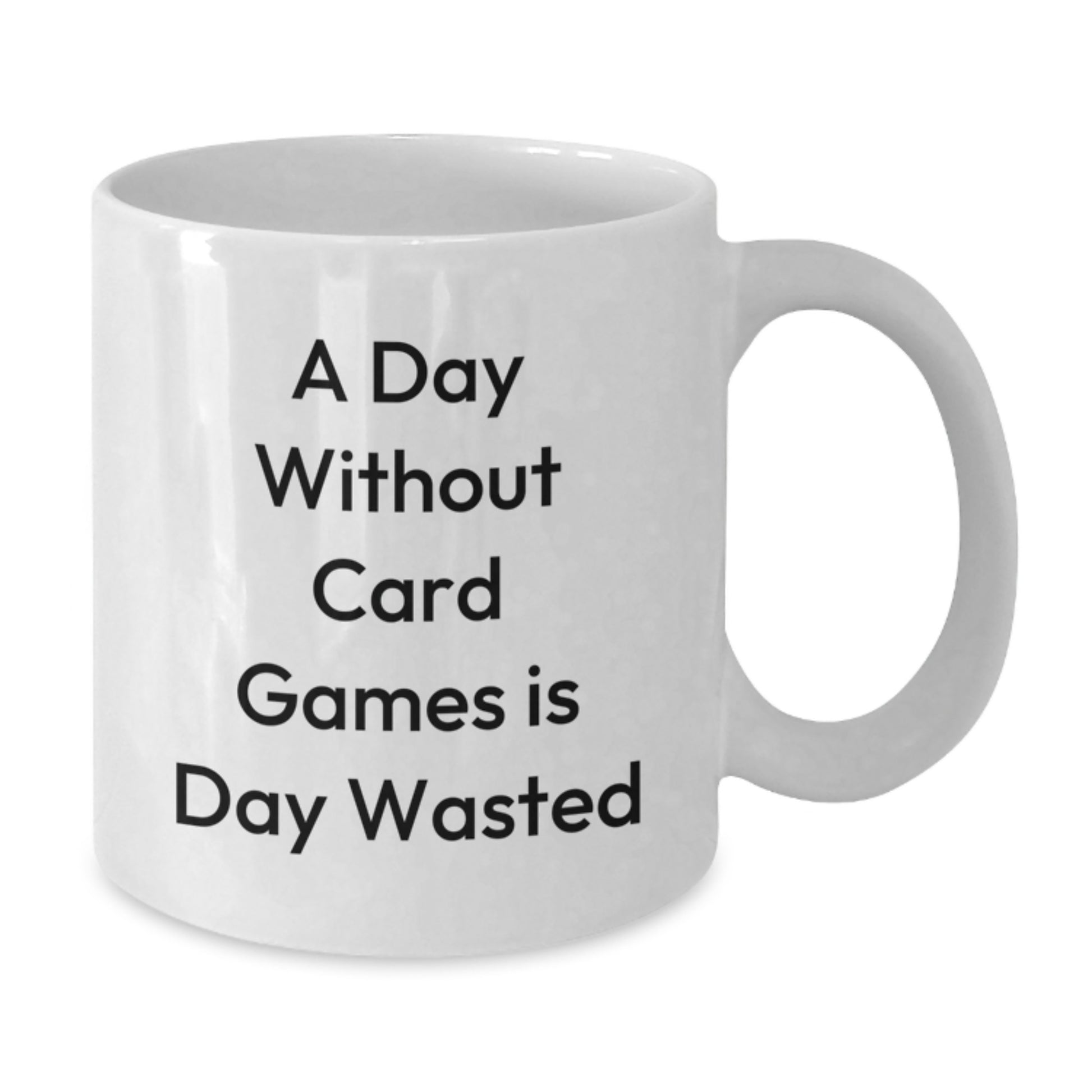 Funny Card Games Birthday Unique Gifts from Friends for Card Game Lovers White Coffee Mug - Additional