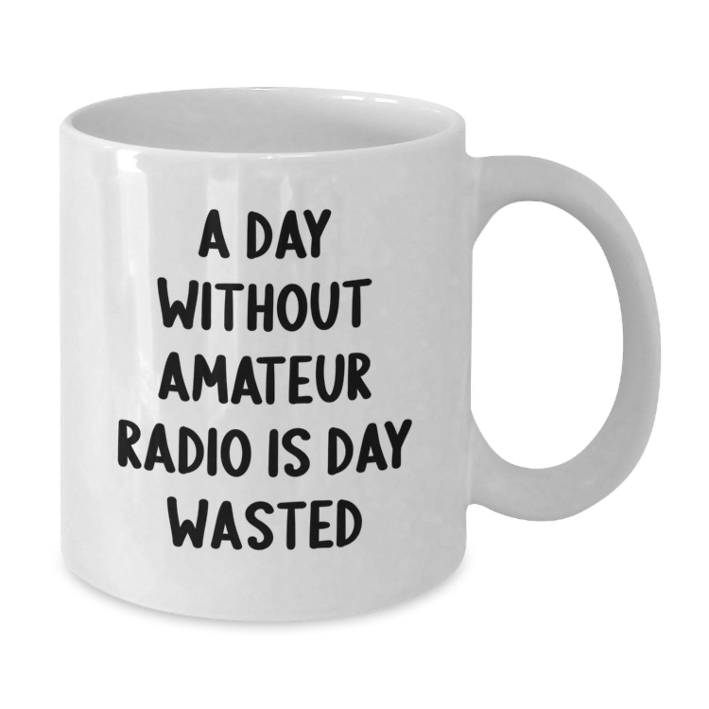 Funny Amateur Radio White Coffee Mug Gifts for Amateur Radio Enthusiasts from Family, Unique Birthday Unique Gifts for Men, Women, or Friends - Additional