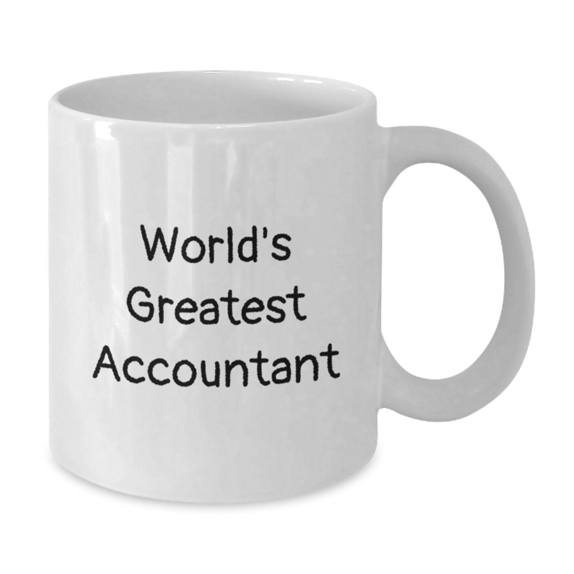 Funny Accountant Gifts for Men from Friends, World's Greatest Accountant Coffee Mug, Birthday Unique Gifts for Accountant, White Coffee Mug, 11oz or 15oz Capacity, Ceramic, Microwave, Dishwasher Safe - Additional