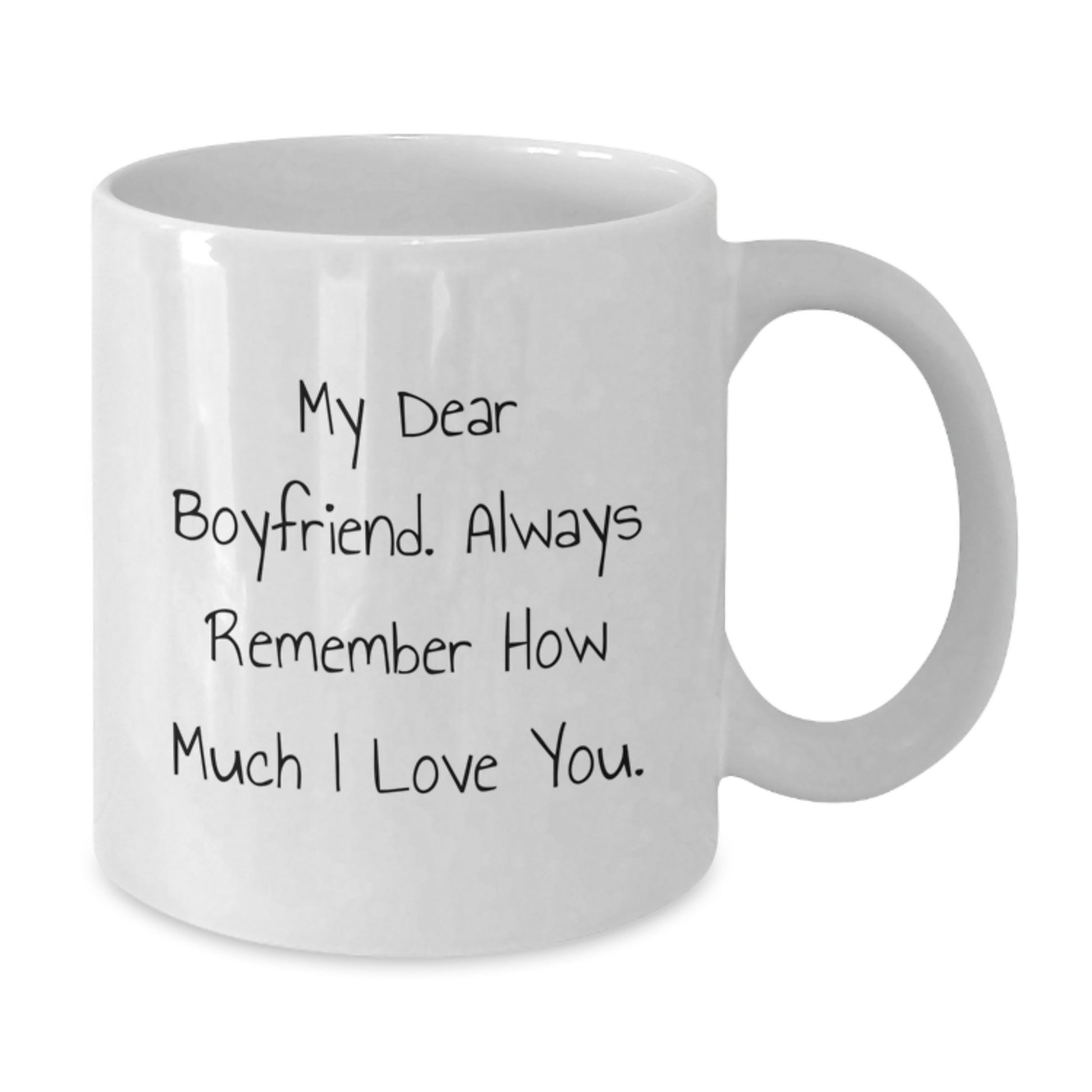 A Funny Sweetheart Gift from Women on Mother's Day White Coffee Mug, 'My Dear Sweetheart', Perfect for Men, Gifts for Sweetheart - Additional
