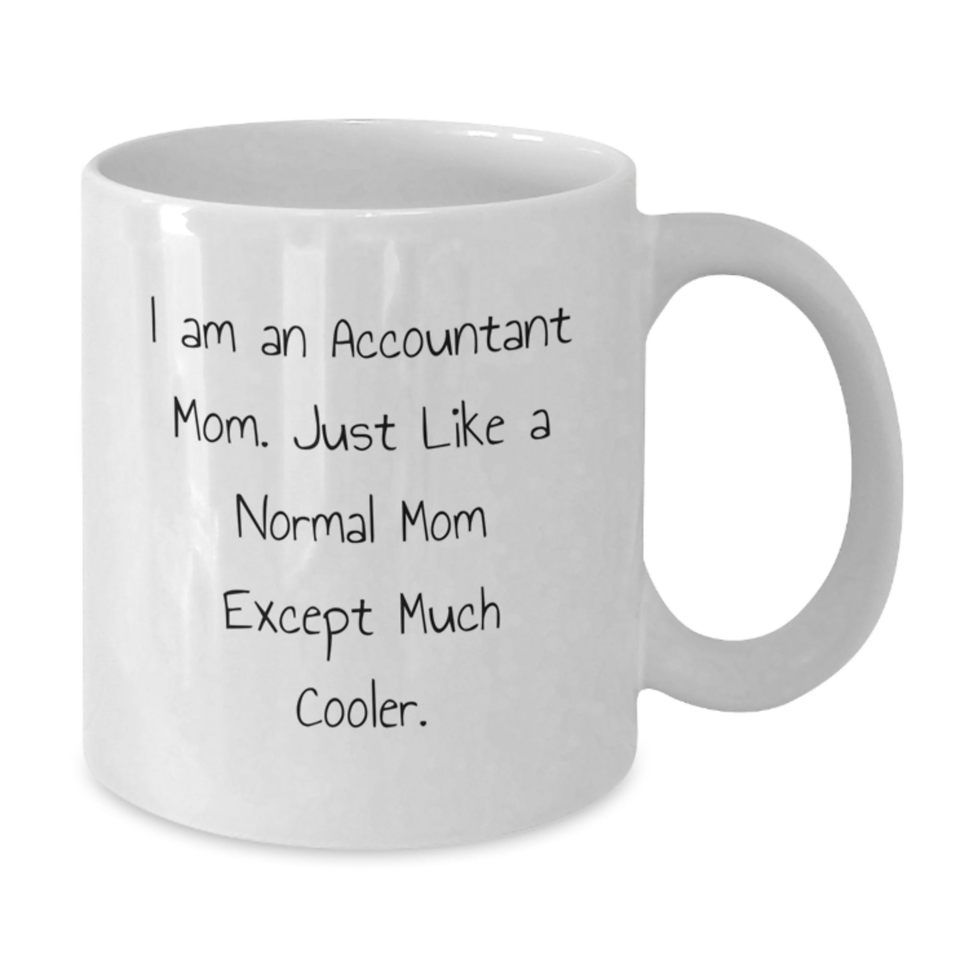 Birthday Gift for Her Accountant Mom White Coffee Mug Present - Additional
