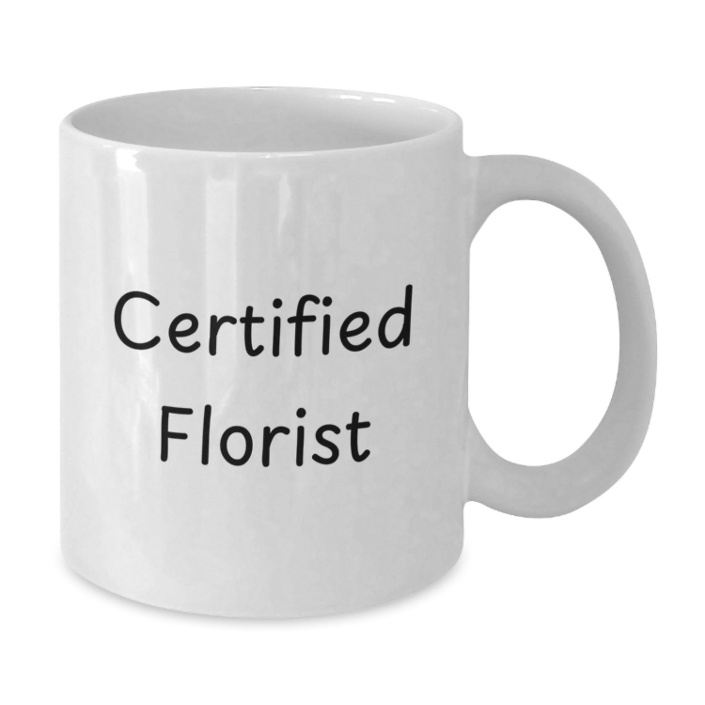 Funny Gifts from Florist Friends, White Coffee Mug for Florist Lover, Christmas Unique Gifts - Additional