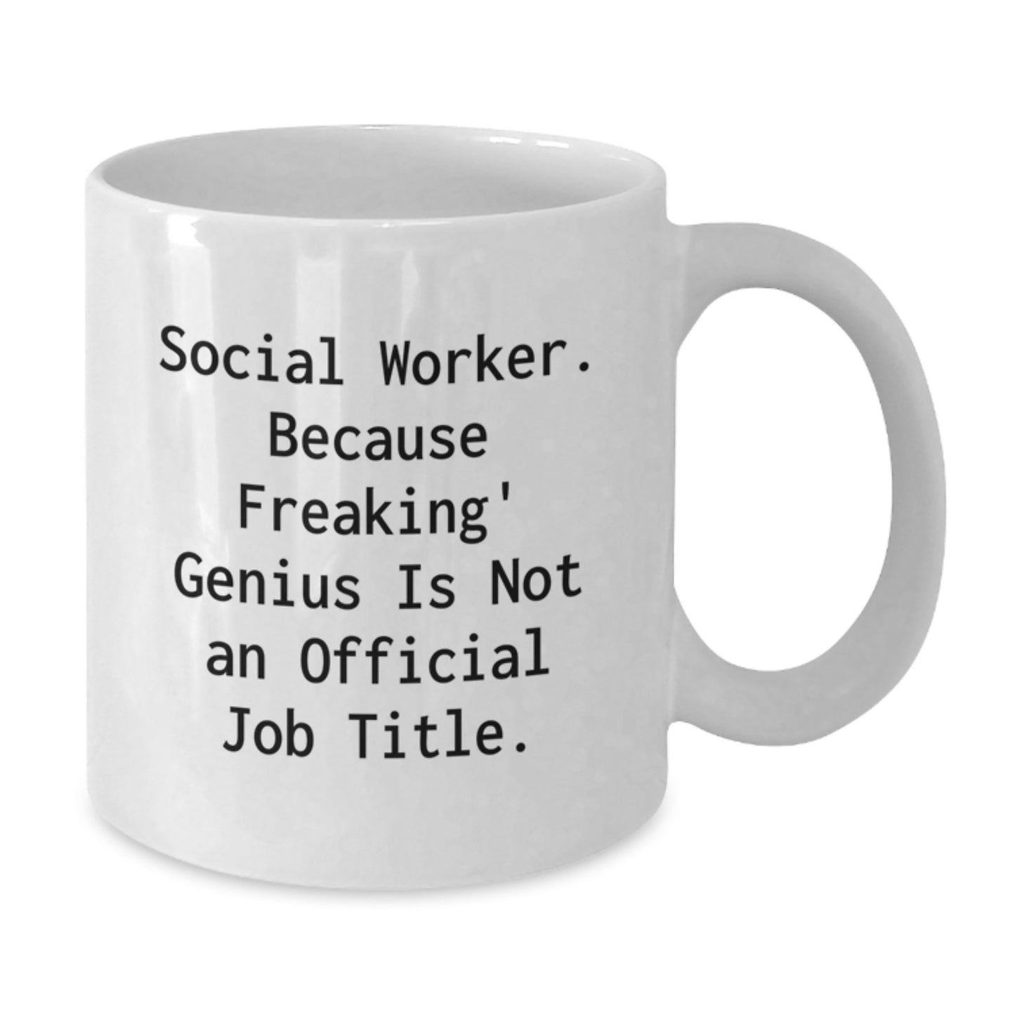 Social Worker Mugs, Funny Quotes Gifts for Social Workers, White Coffee Mugs from Friends, Christmas Unique Gifts for Social Worker Men or Women - Additional