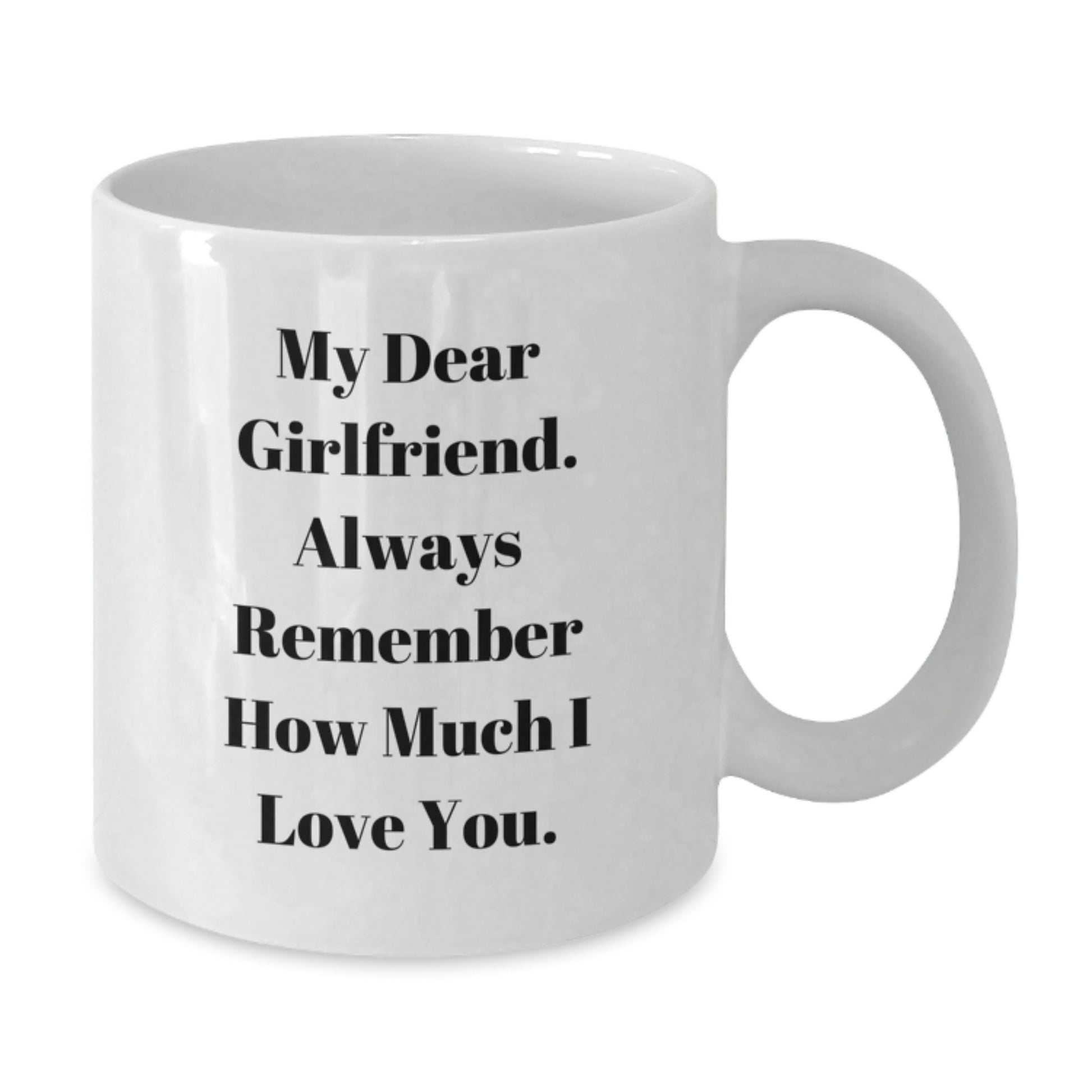 Funny Gifts from Men to Sweetheart, White Coffee Mug with Love Quote, Birthday Unique Gifts for Her, Ceramic Mug with Heartfelt Message - Additional