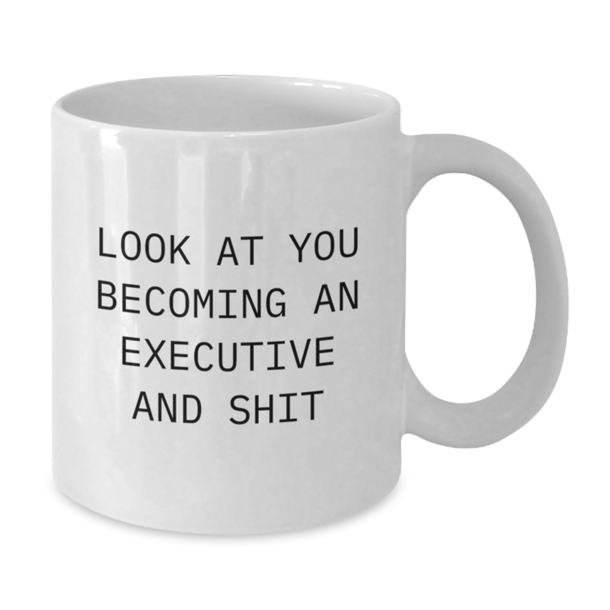Funny Executive Gifts for Men, Women, Coworkers, and Friends - White Coffee Mug - Gifts from Family, Friends, and Loved Ones - Additional