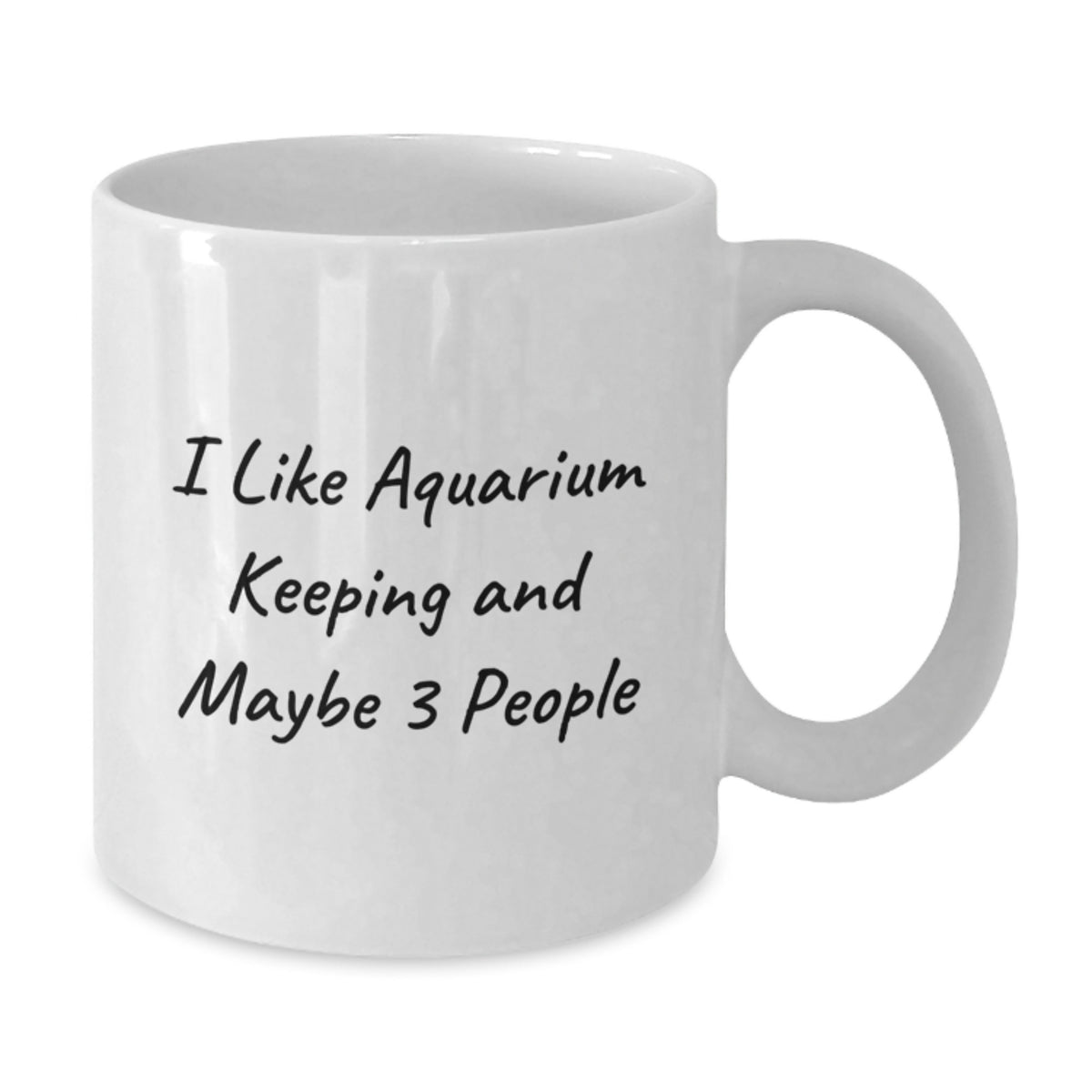 Funny Aquarium Keeping Gifts White Coffee Mug for Him Friends Graduation Unique Gifts from Family - Additional
