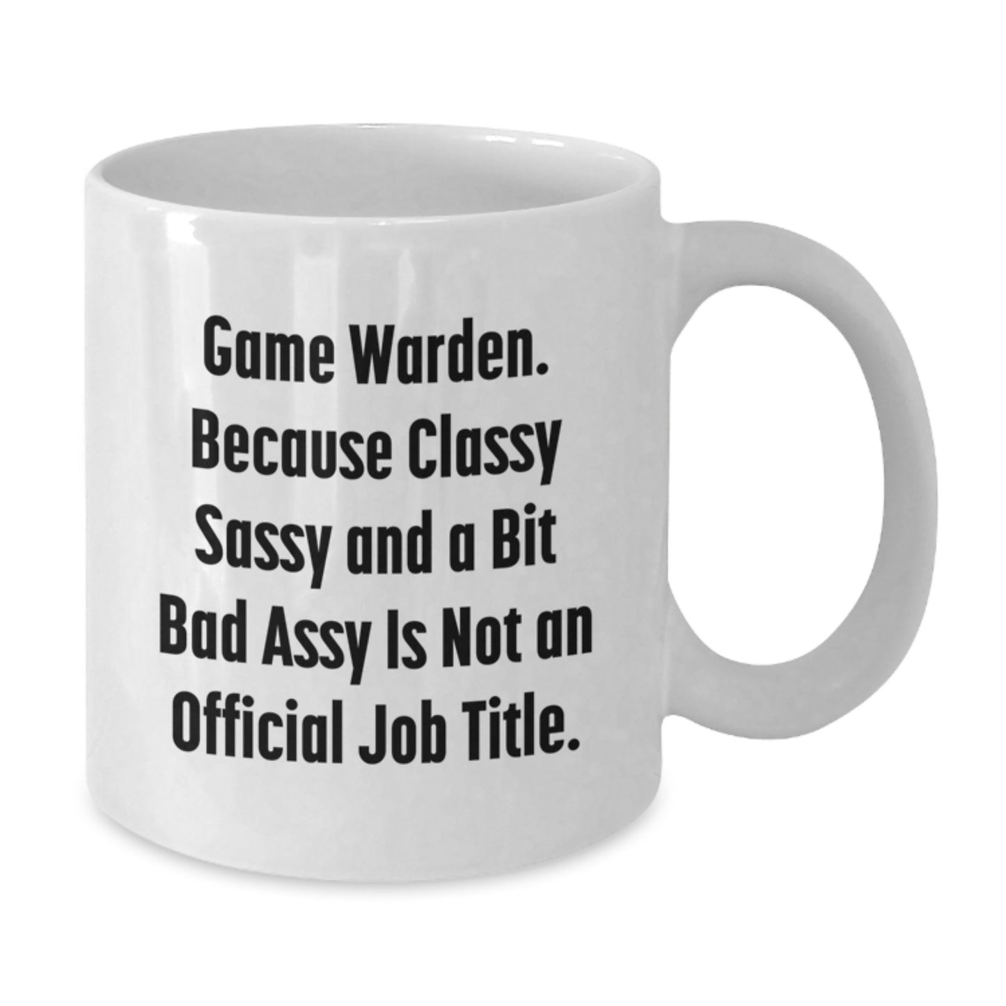 Funny Game Warden Gifts from Friends for Men Game Wardens, Unique White Coffee Mug, Christmas Unique Gifts - Additional
