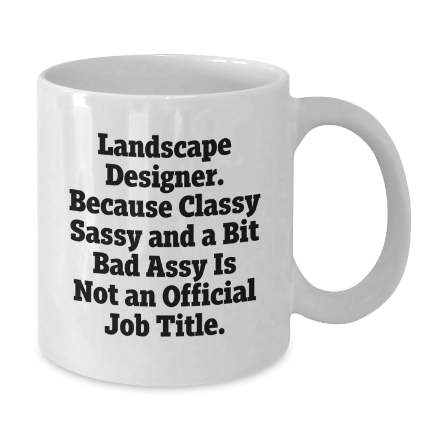 Landscape Designer Keepsake Mug for Him Graduation Gift White Ceramic - Additional