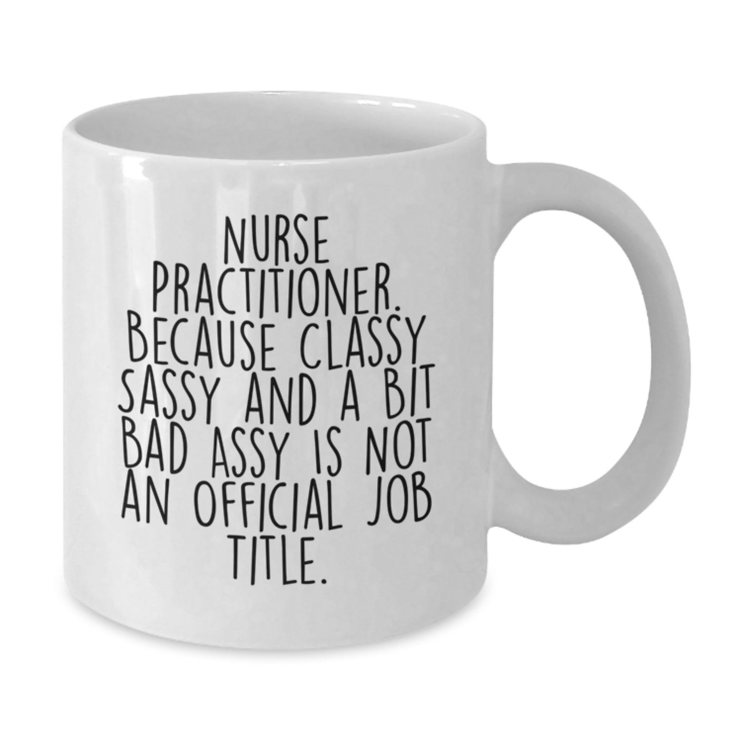 Nurse Practitioner Keepsake White Coffee Mug for Him Graduation Gift - Additional