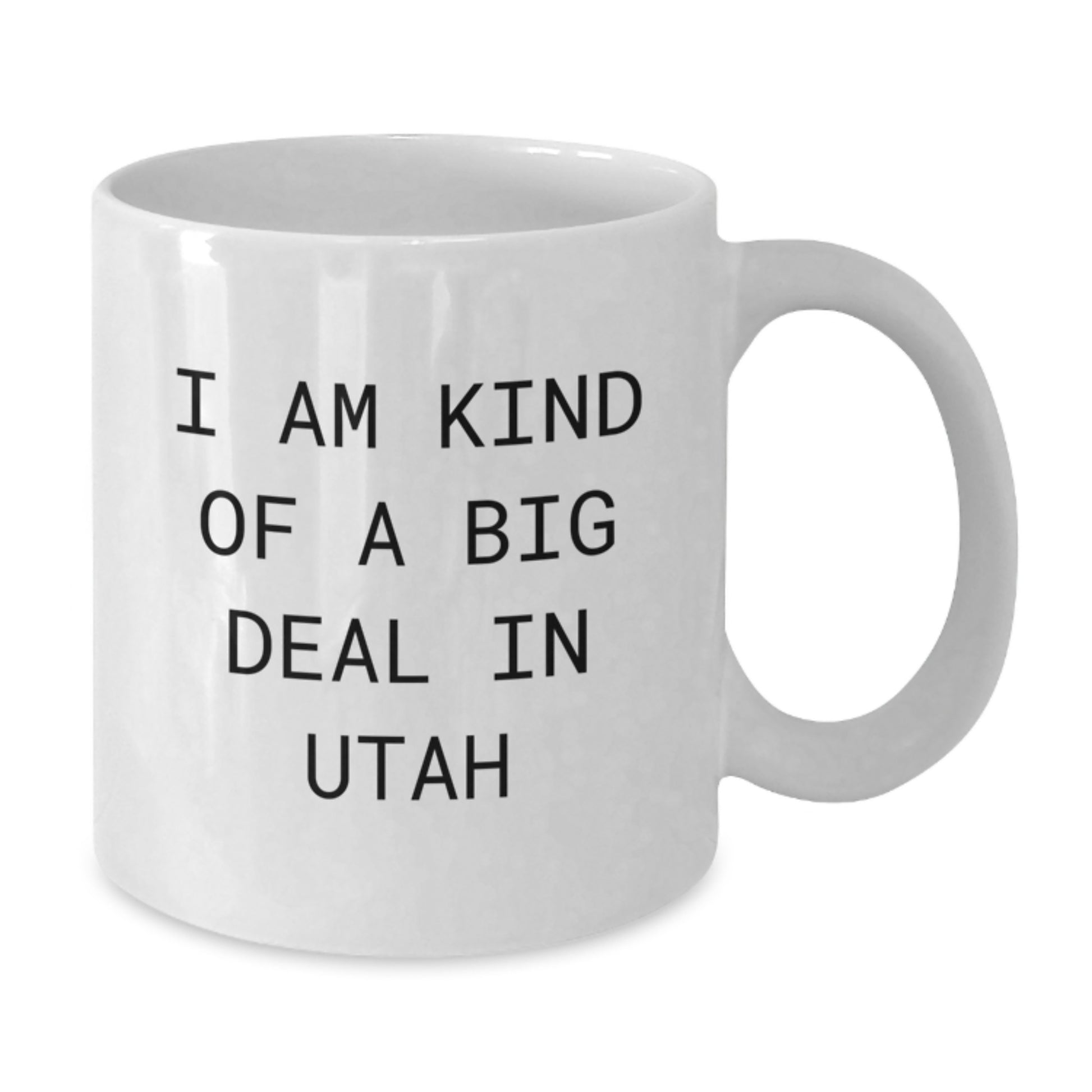Utah Proud Mugs - Funny Gifts for Men from Friends and Family on Father's Day, Unique White Ceramic Coffee Mugs, 11oz or 15oz - Additional