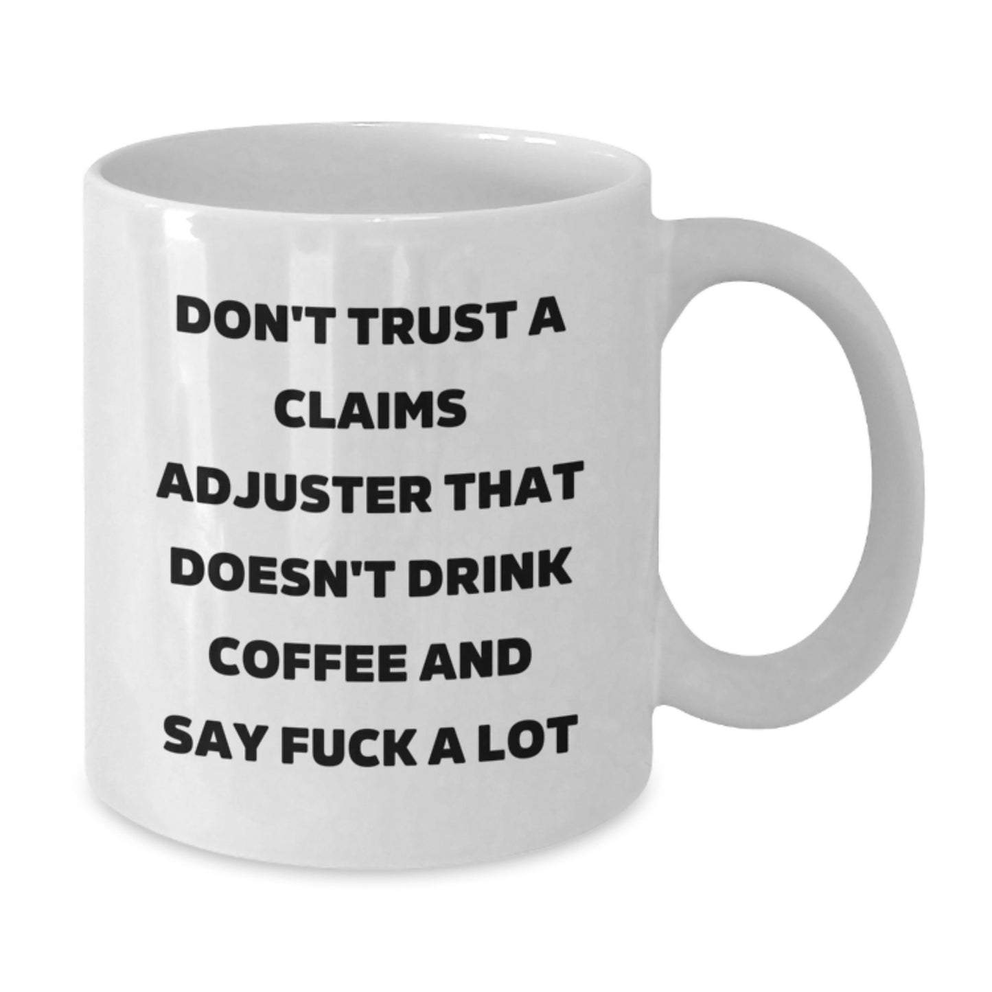 Funny Claims Adjuster Gifts, White Coffee Mug for Christmas Unique Gifts from Men to Claims Adjuster, White Coffee Mug for Christmas - Additional