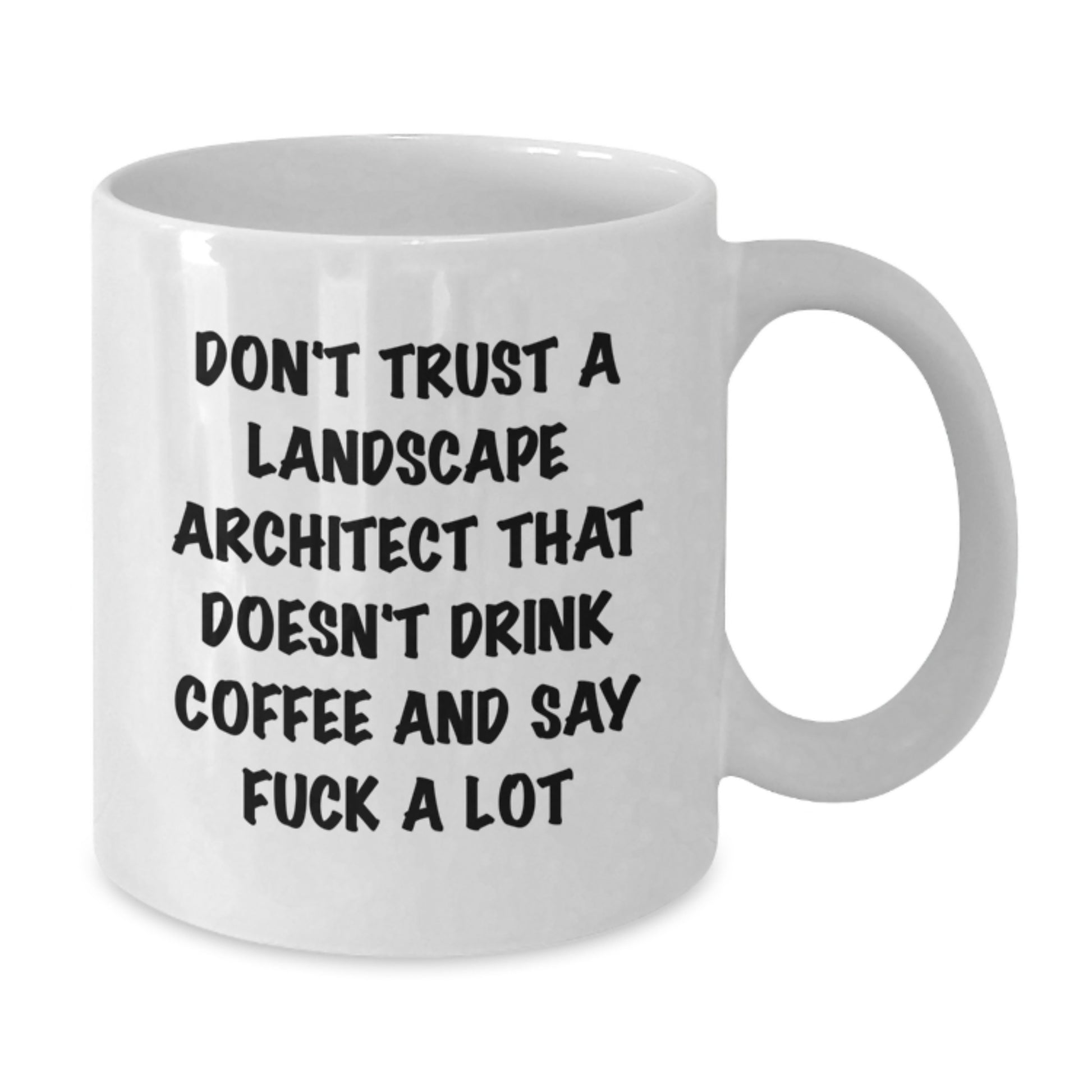 Landscape Architect Keepsake Mug for Him White Ceramic Birthday Gift - Additional