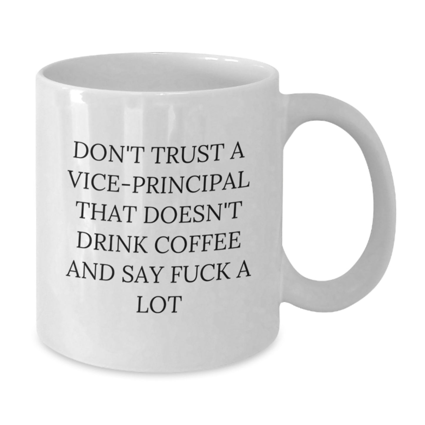 Funny Vice-principal Gifts for Men, White Coffee Mug, Perfect Insult for Graduation Unique Gifts from Friends - Additional