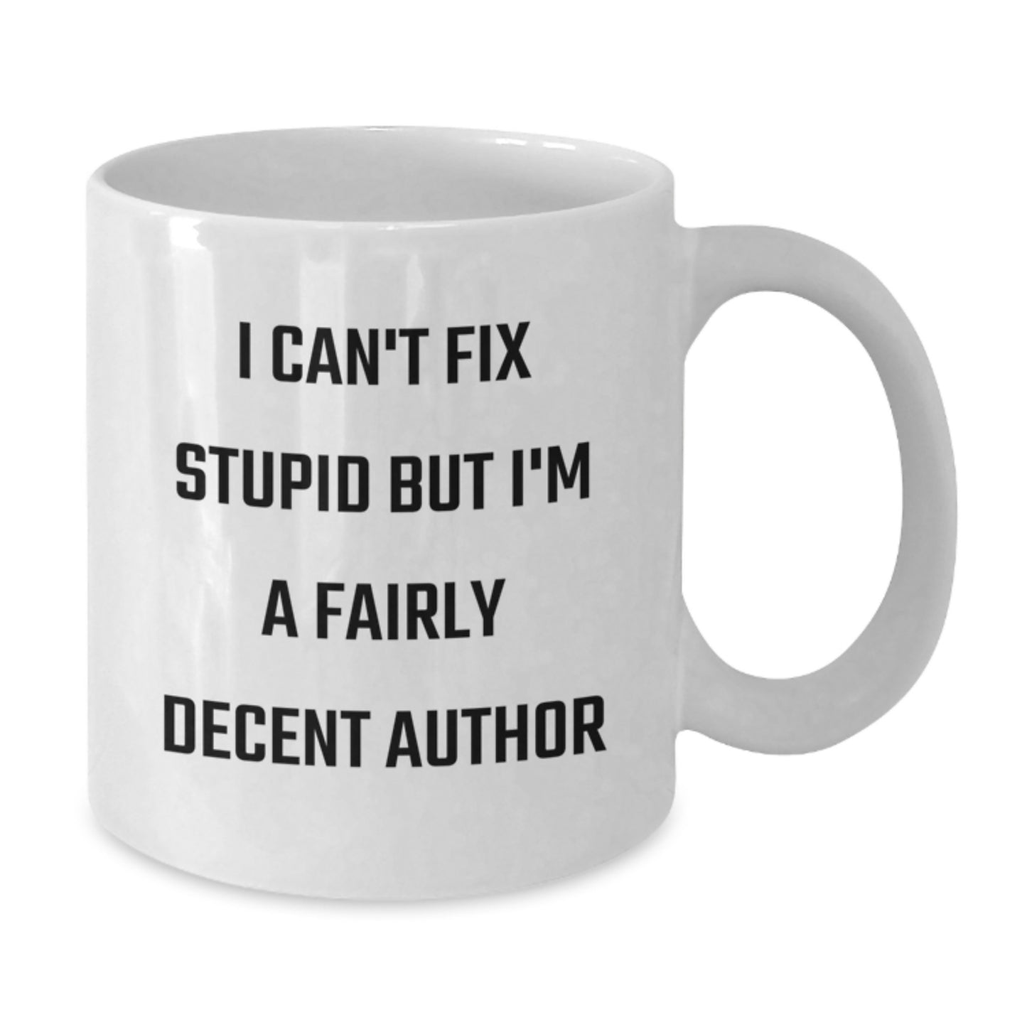Author Funny Quote White Coffee Mugs Gifts from Family Friends for Graduation Unique Occasions - Additional