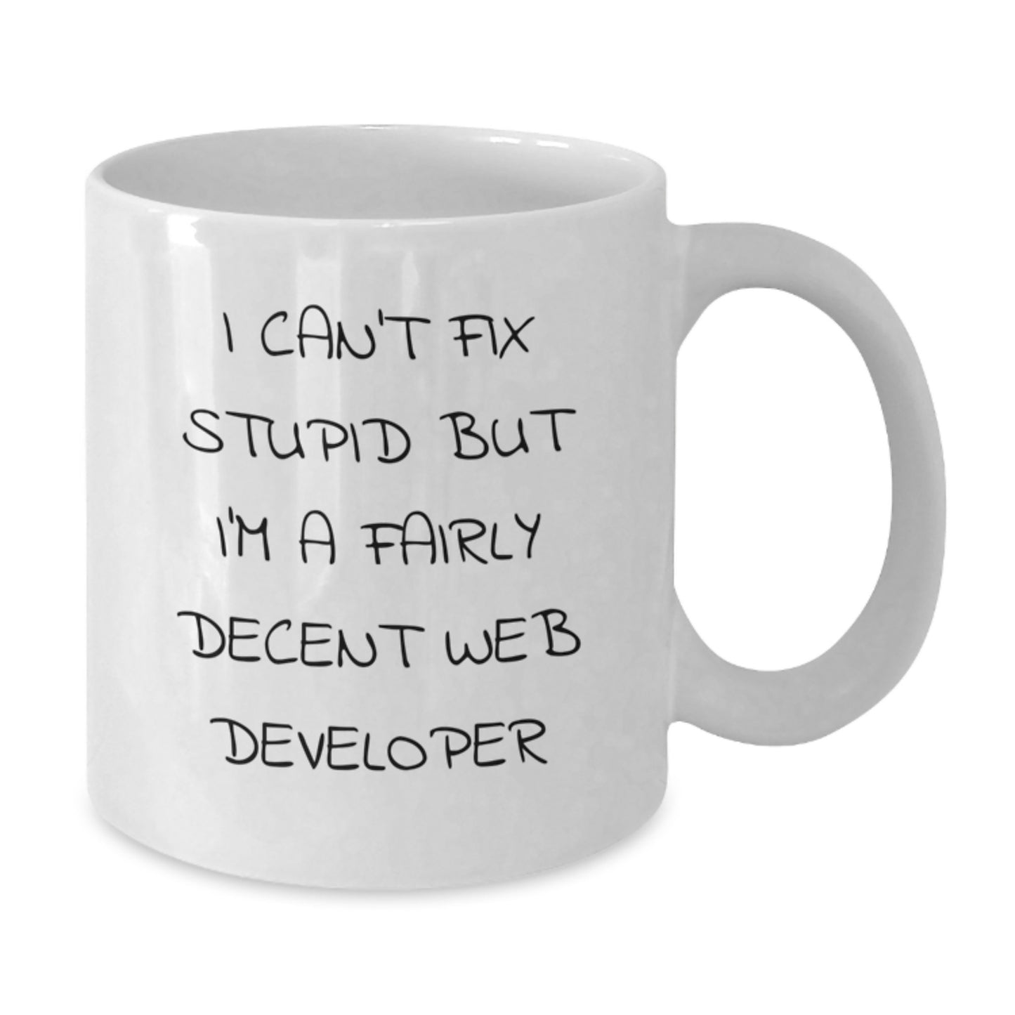 Funny Web Developer White Coffee Mugs Gifts from Friends for Men - Additional